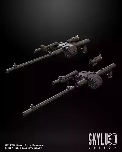 RT-97C Heavy Rifle Blaster 3d files