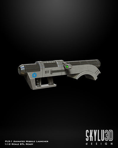 PLX-1 animated ML 3d file 3D model