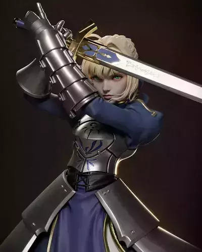 Saber 3D Print 3D print model