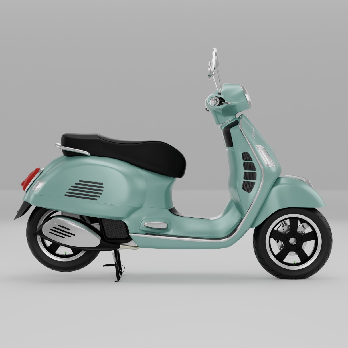 2019 - Piaggio Vespa GTS - 150 3D model_7