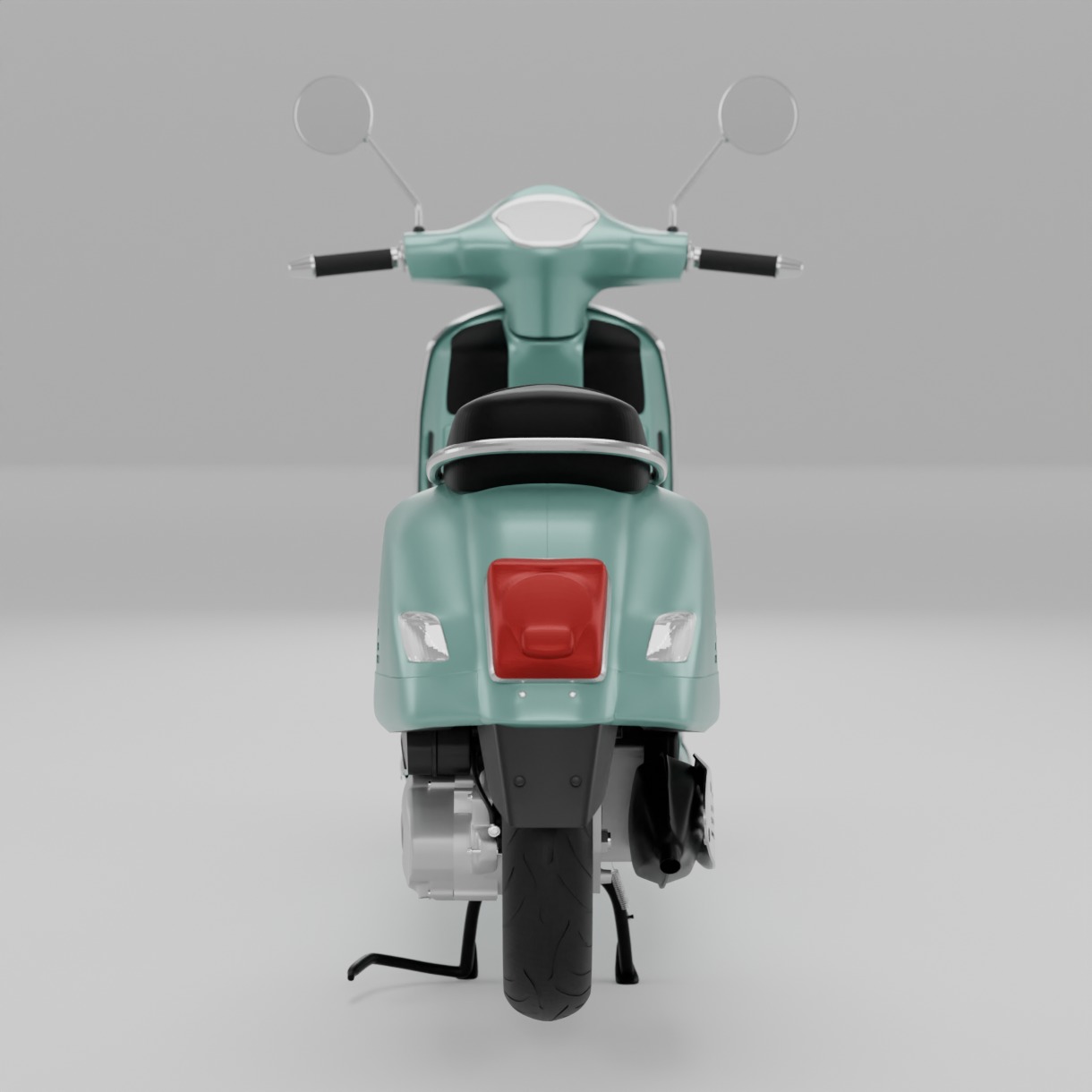 2019 - Piaggio Vespa GTS - 150 3D model_5