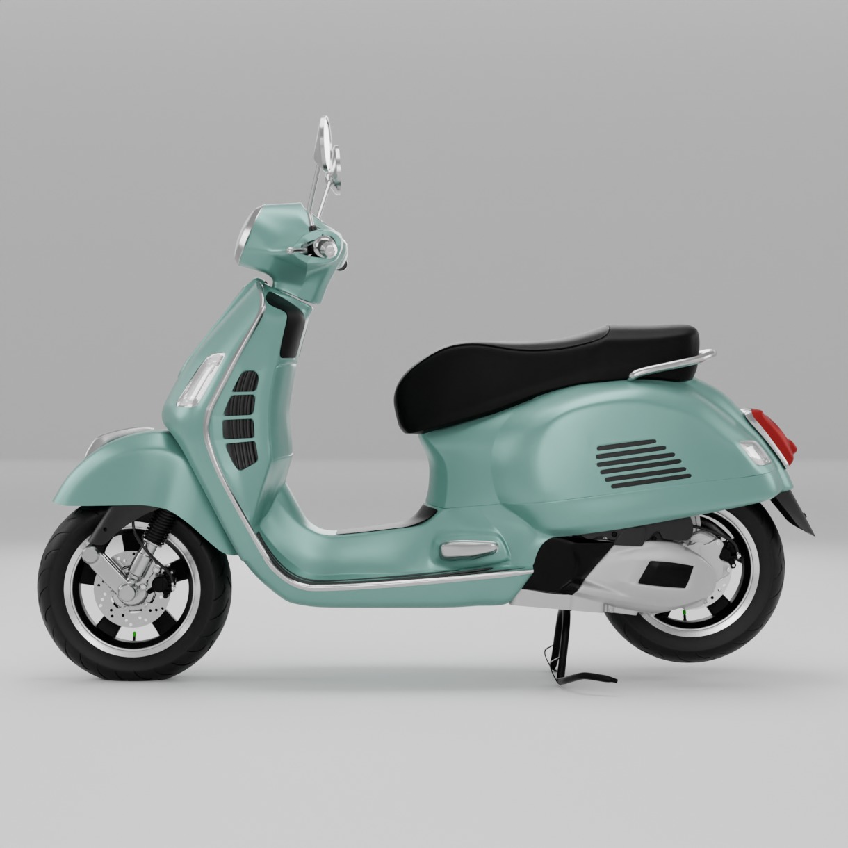 2019 - Piaggio Vespa GTS - 150 3D model_3