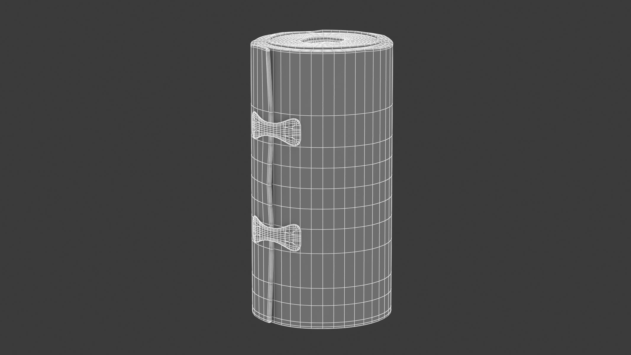 Medical Compression Bandage 3D model_6
