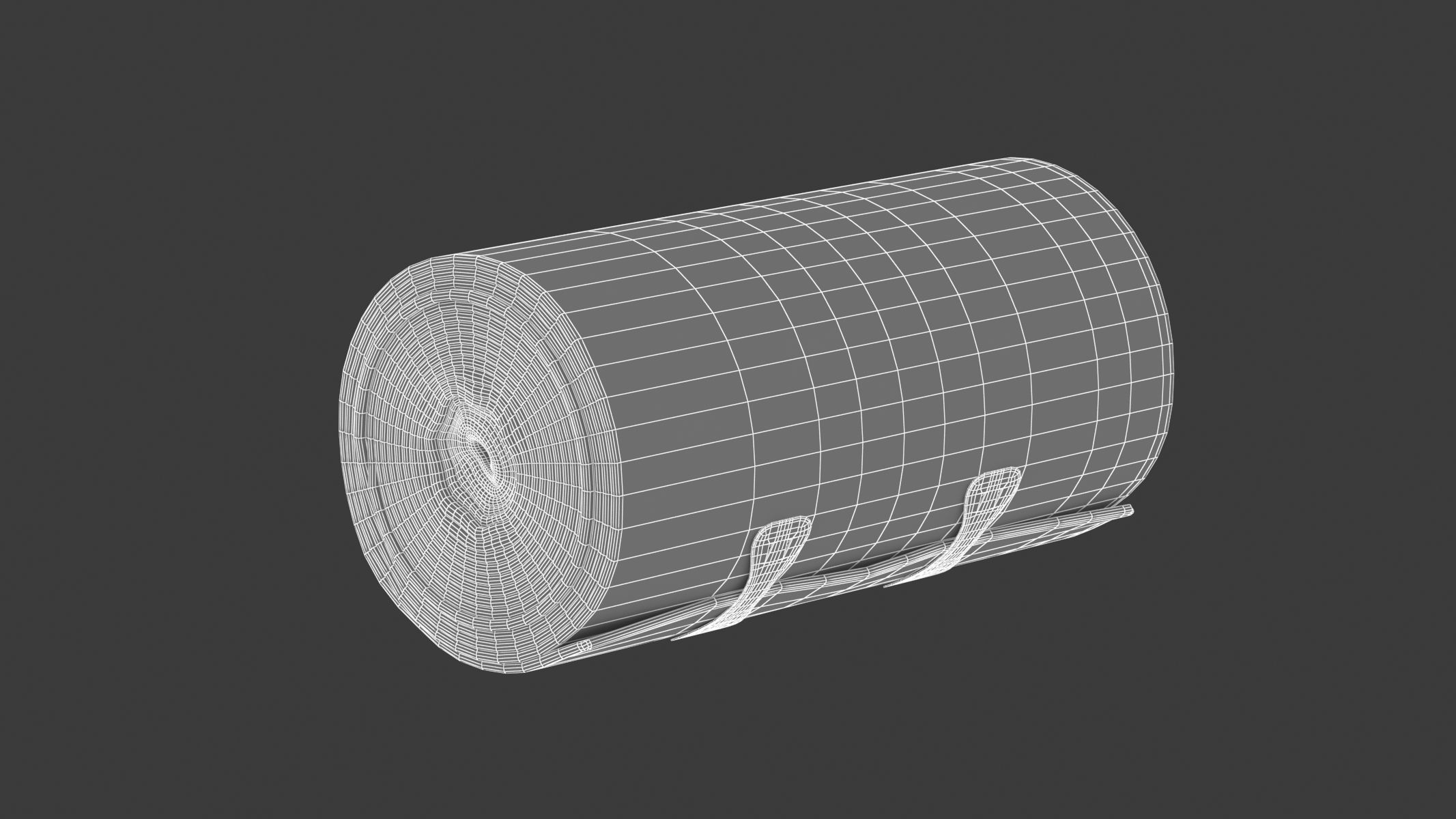 Medical Compression Bandage 3D model_10