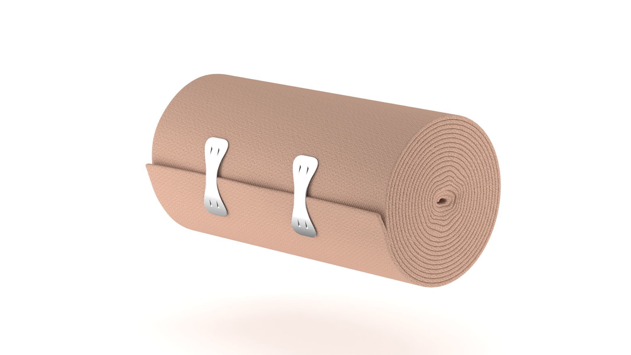 Medical Compression Bandage 3D model_4
