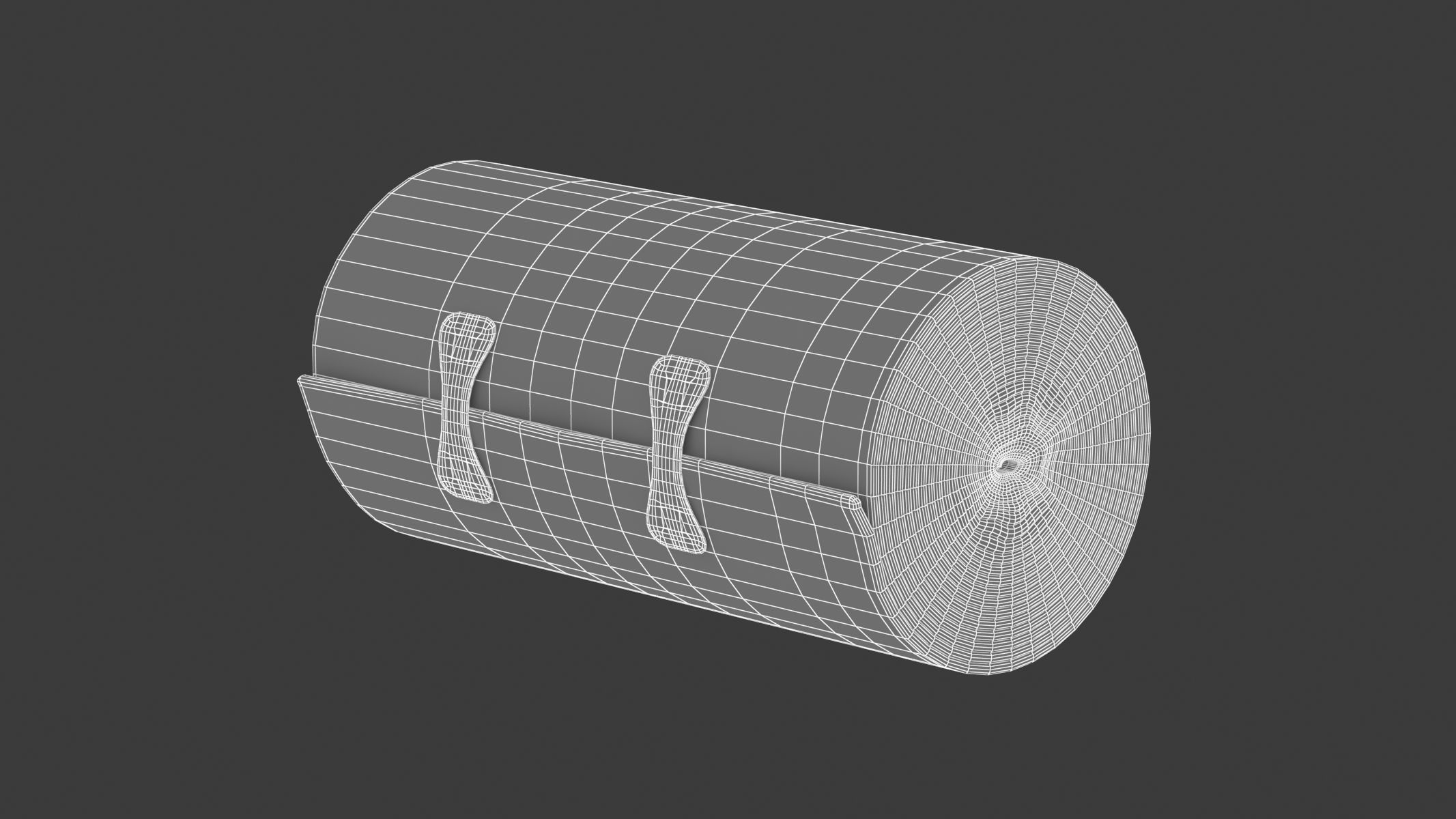 Medical Compression Bandage 3D model_9