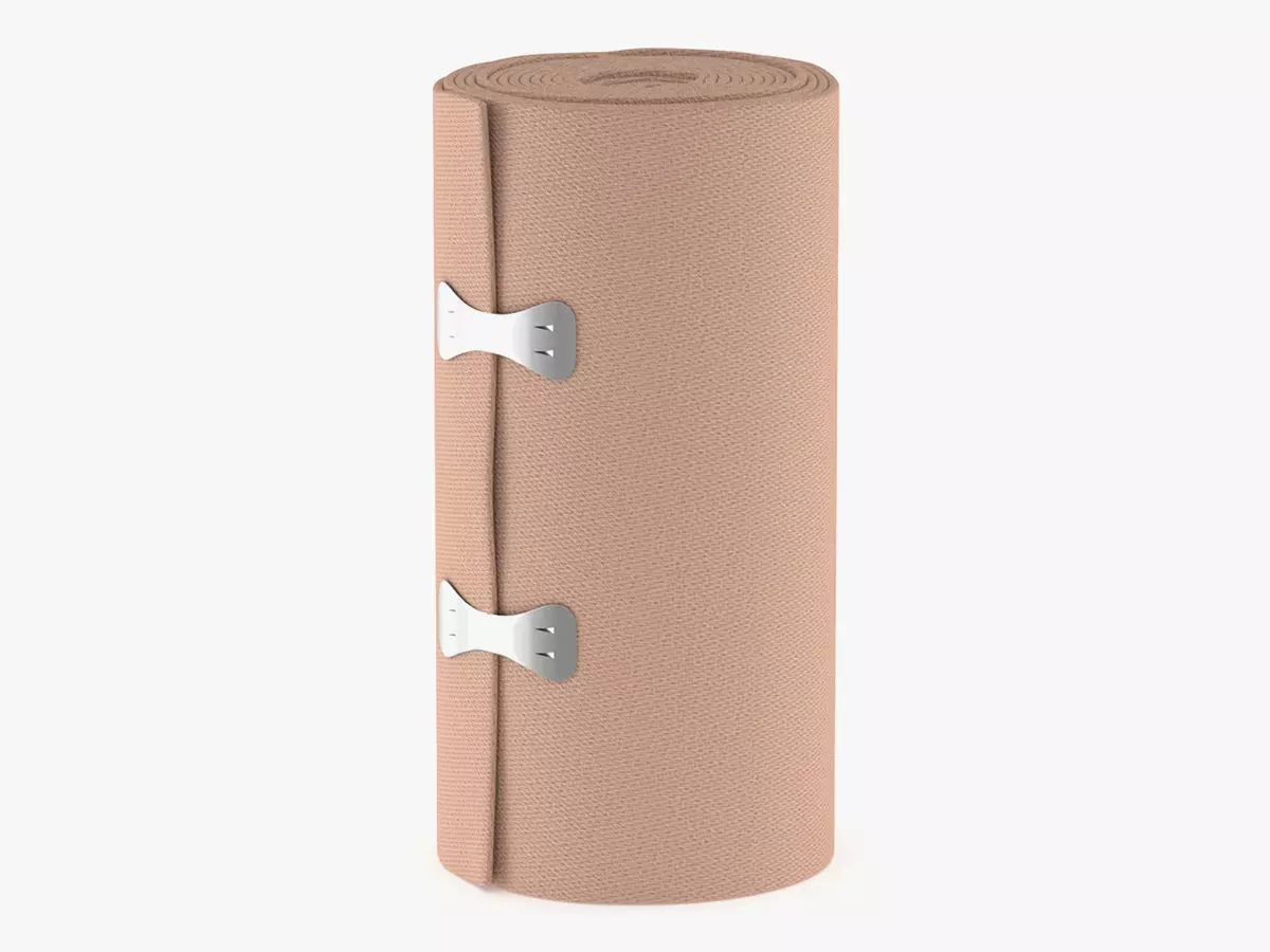Medical Compression Bandage 3D model_0