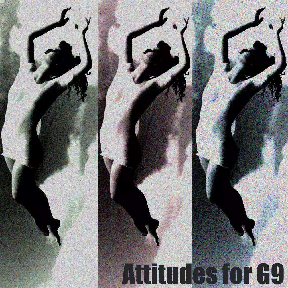 Attitudes - Poses for Genesis 9 Free 3D model