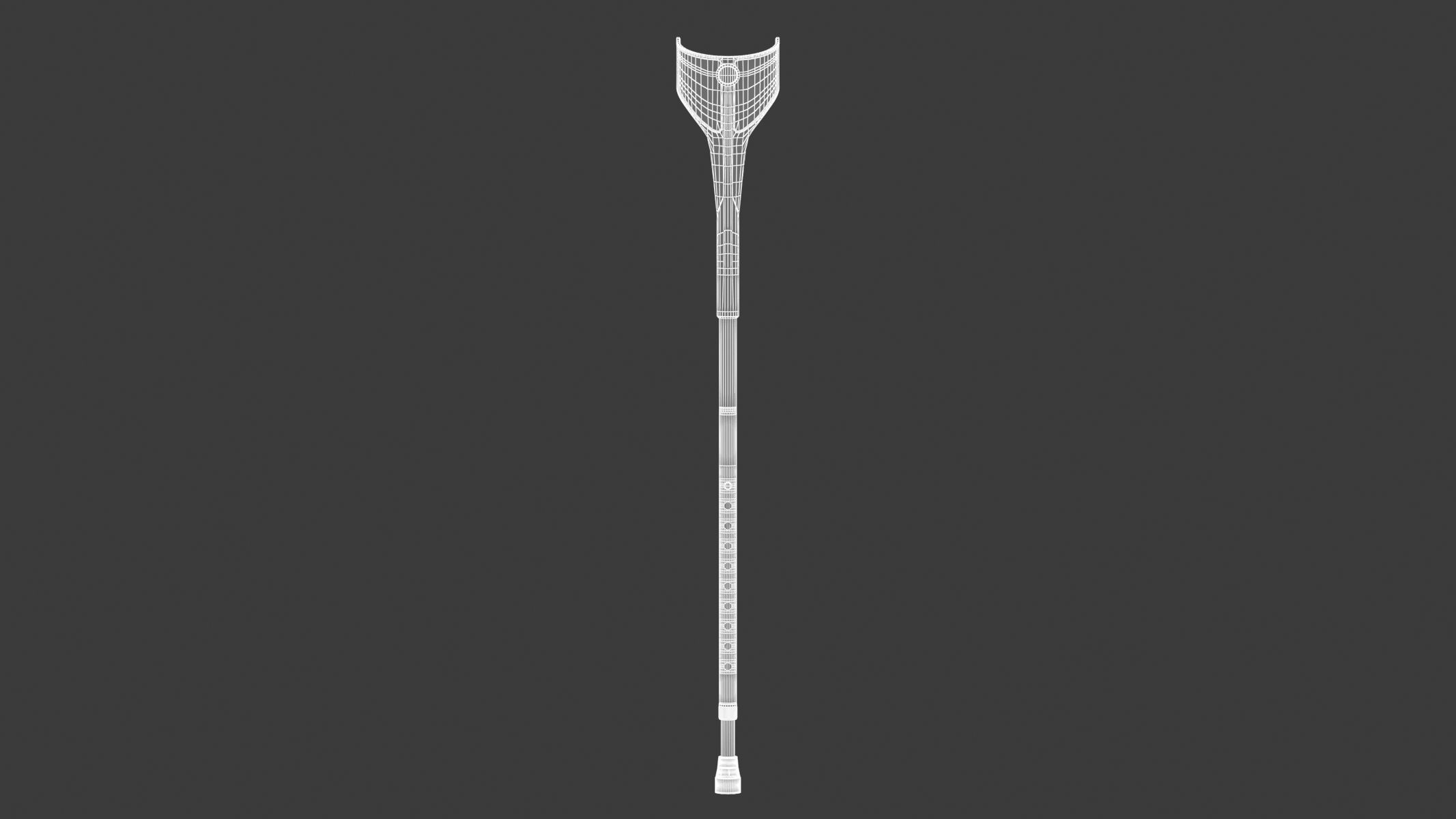 Medical Crutch 3D model_14