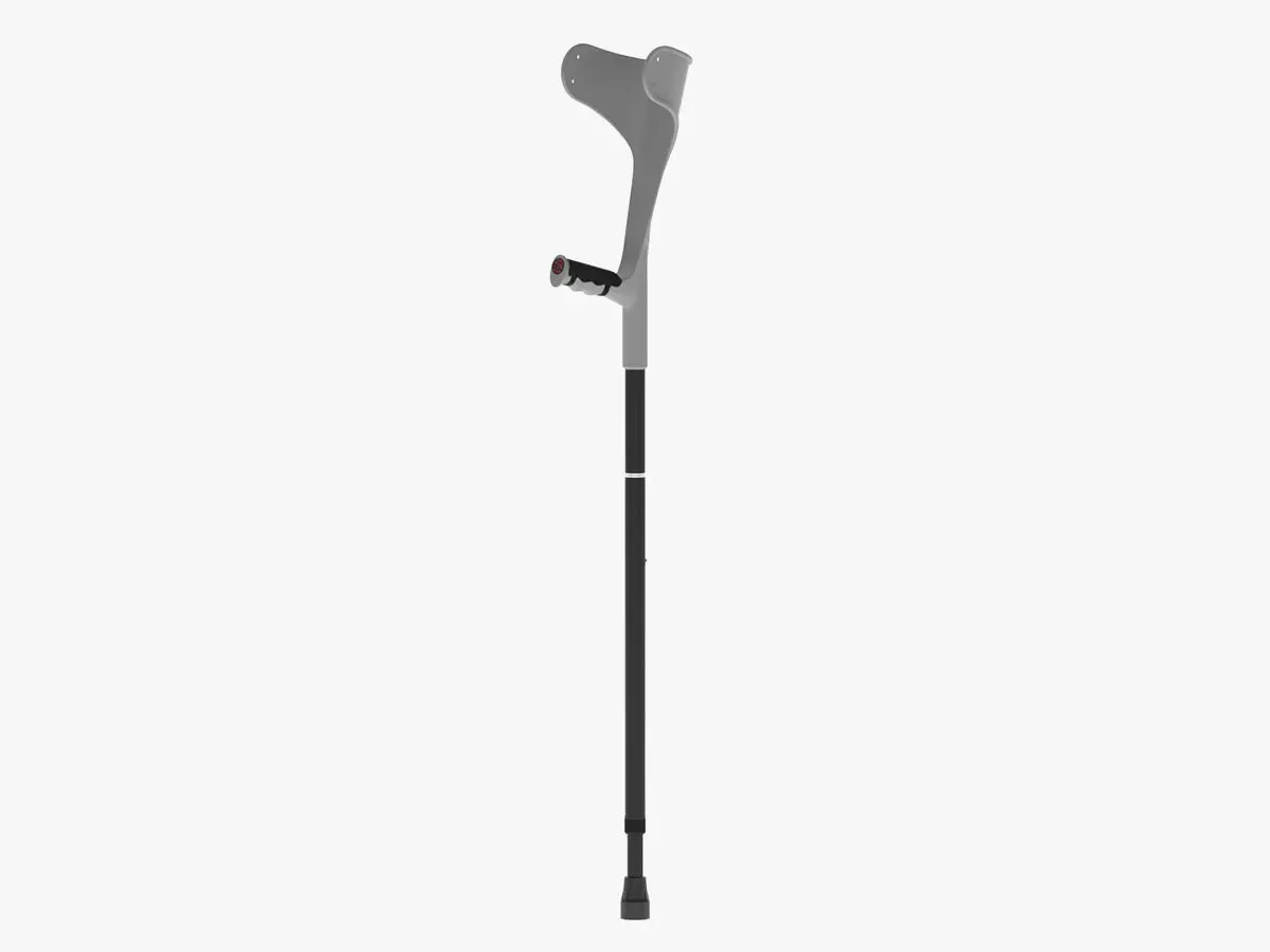 Medical Crutch 3D model_0
