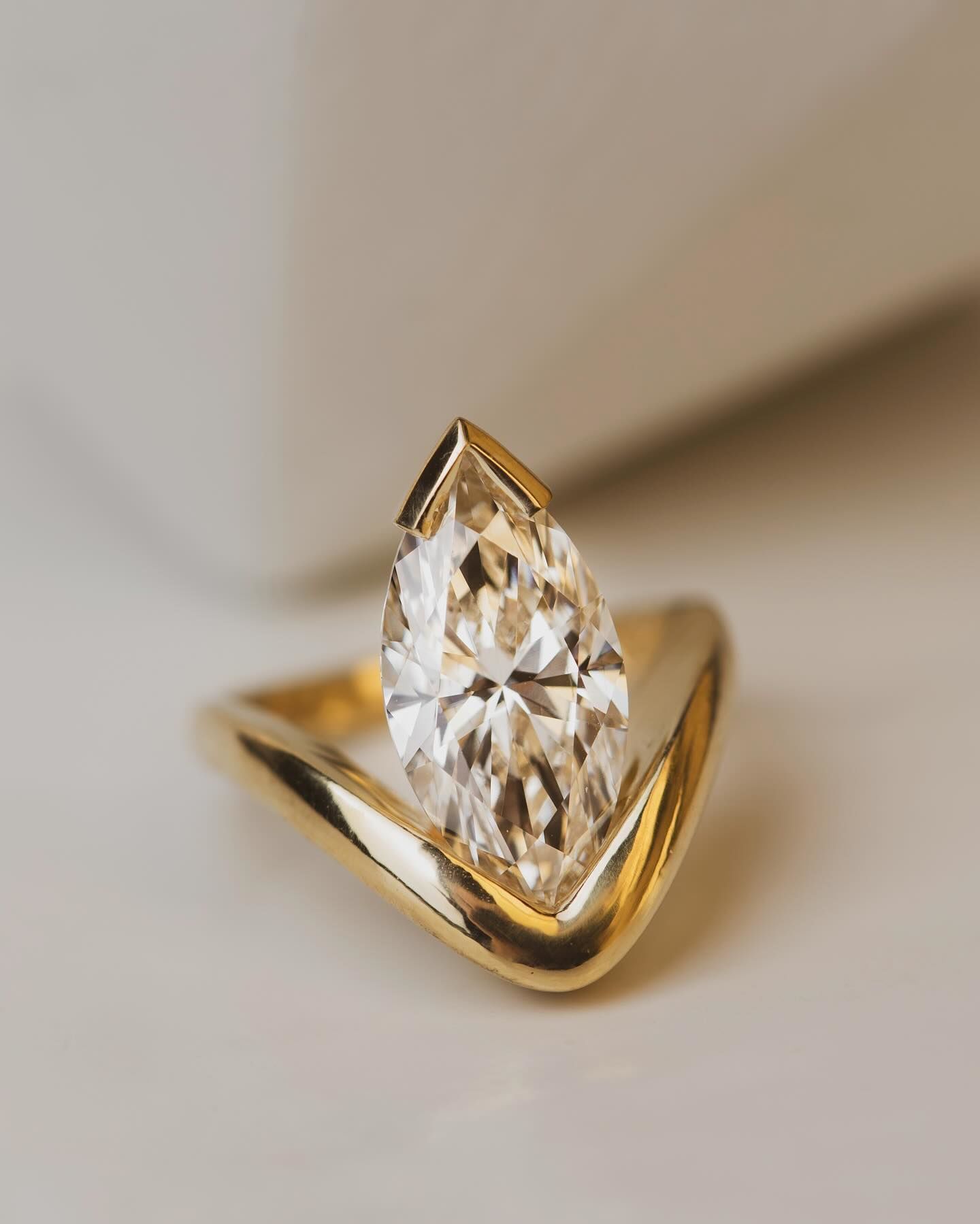  ring with  marquise diamond 3D print model_5