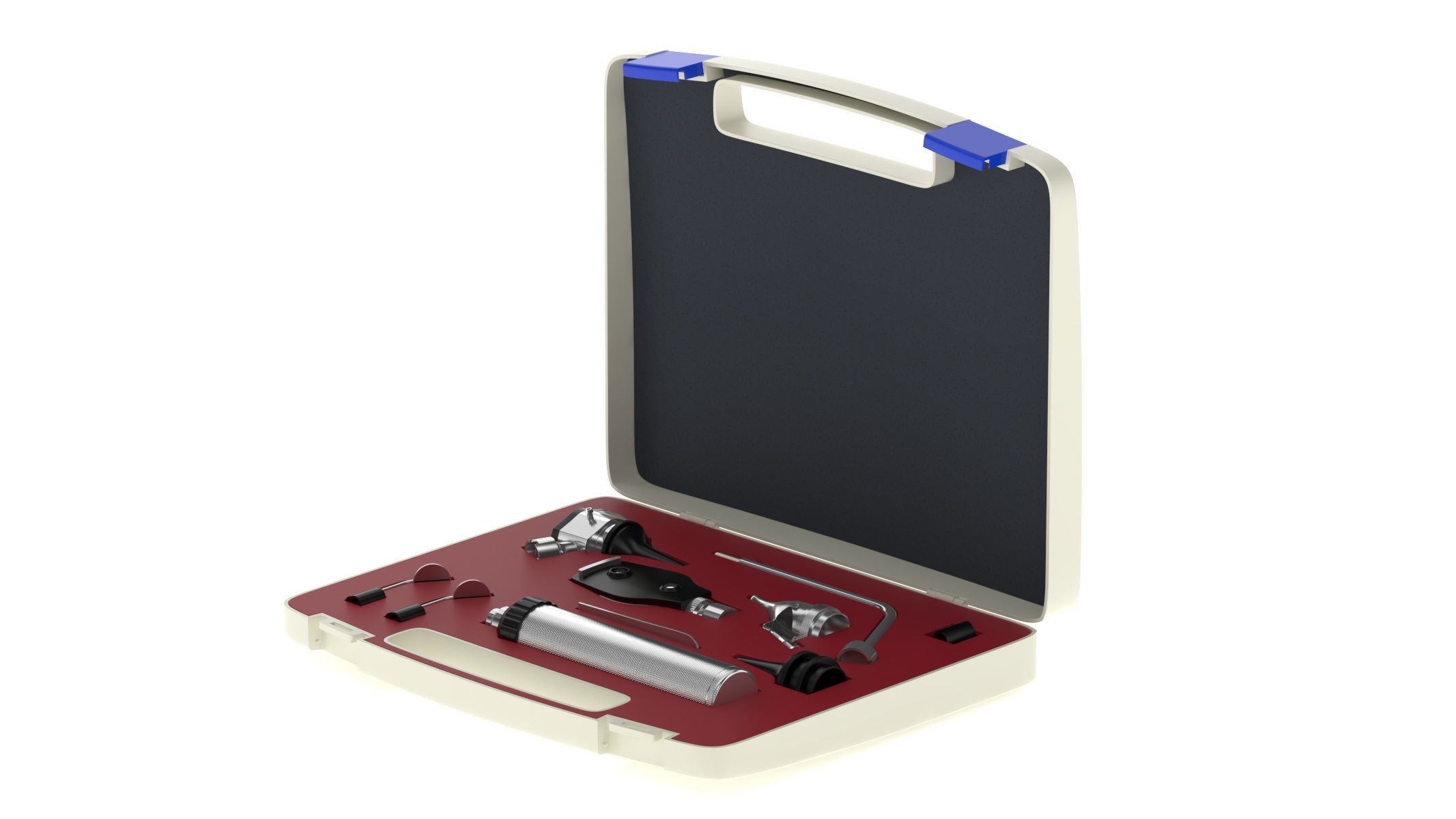 Medical Diagnostic Set 3D model_8