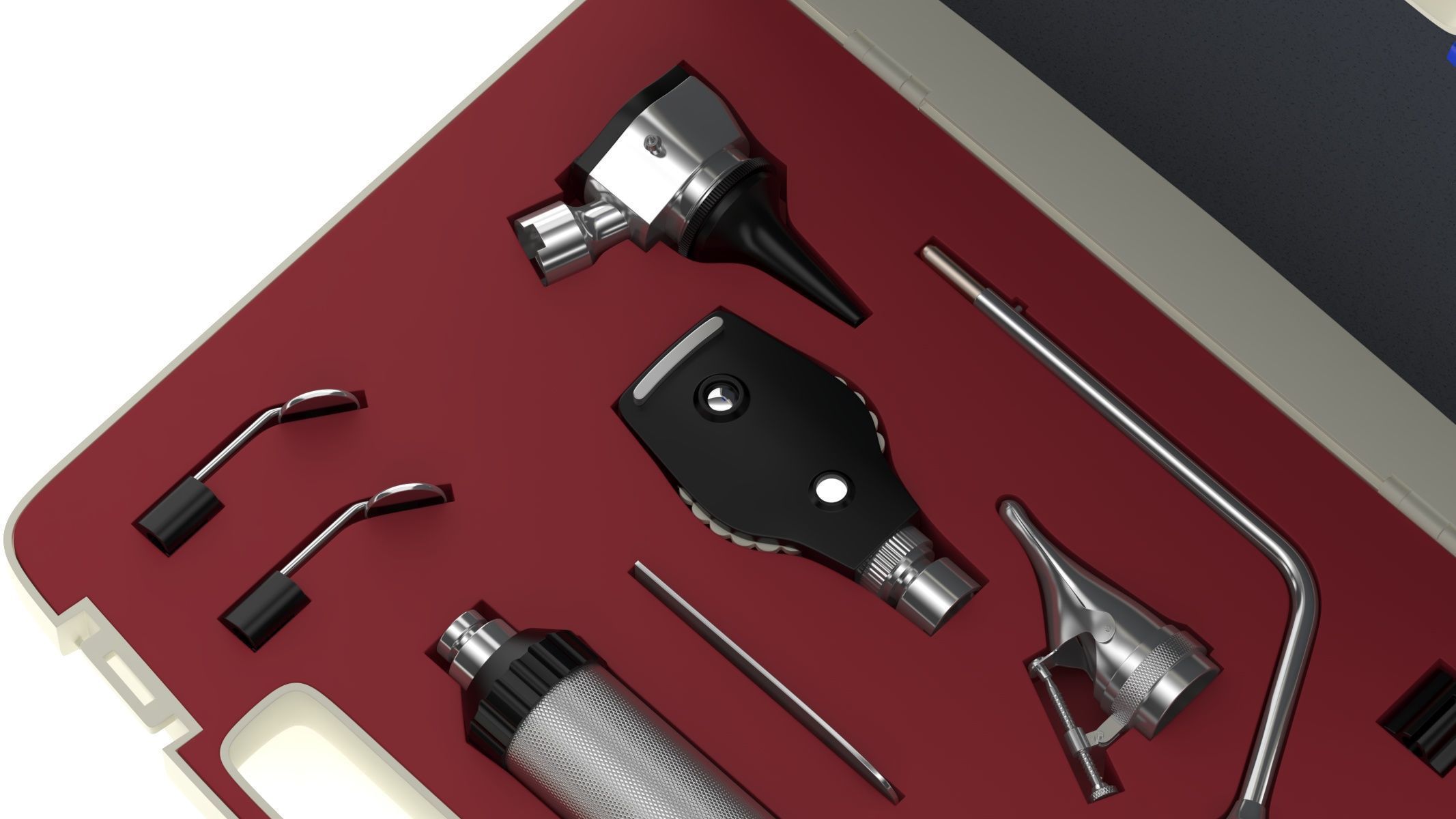 Medical Diagnostic Set 3D model_18