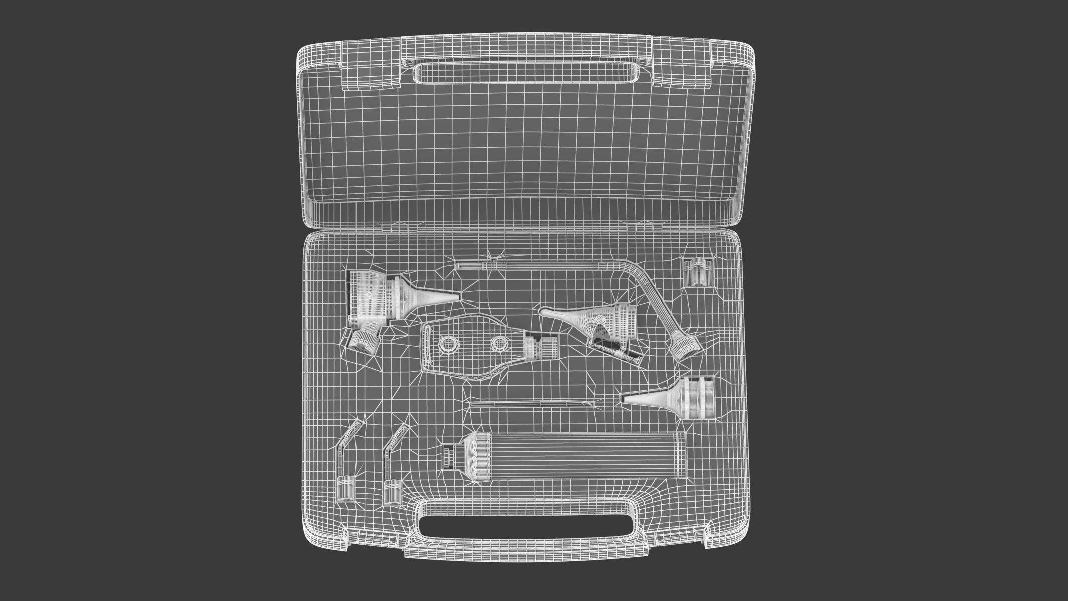 Medical Diagnostic Set 3D model_29