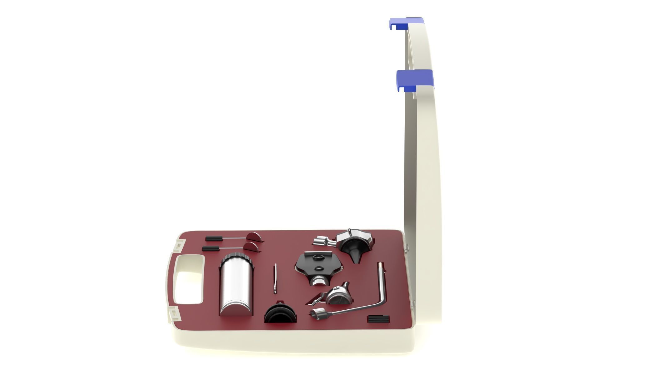 Medical Diagnostic Set 3D model_7