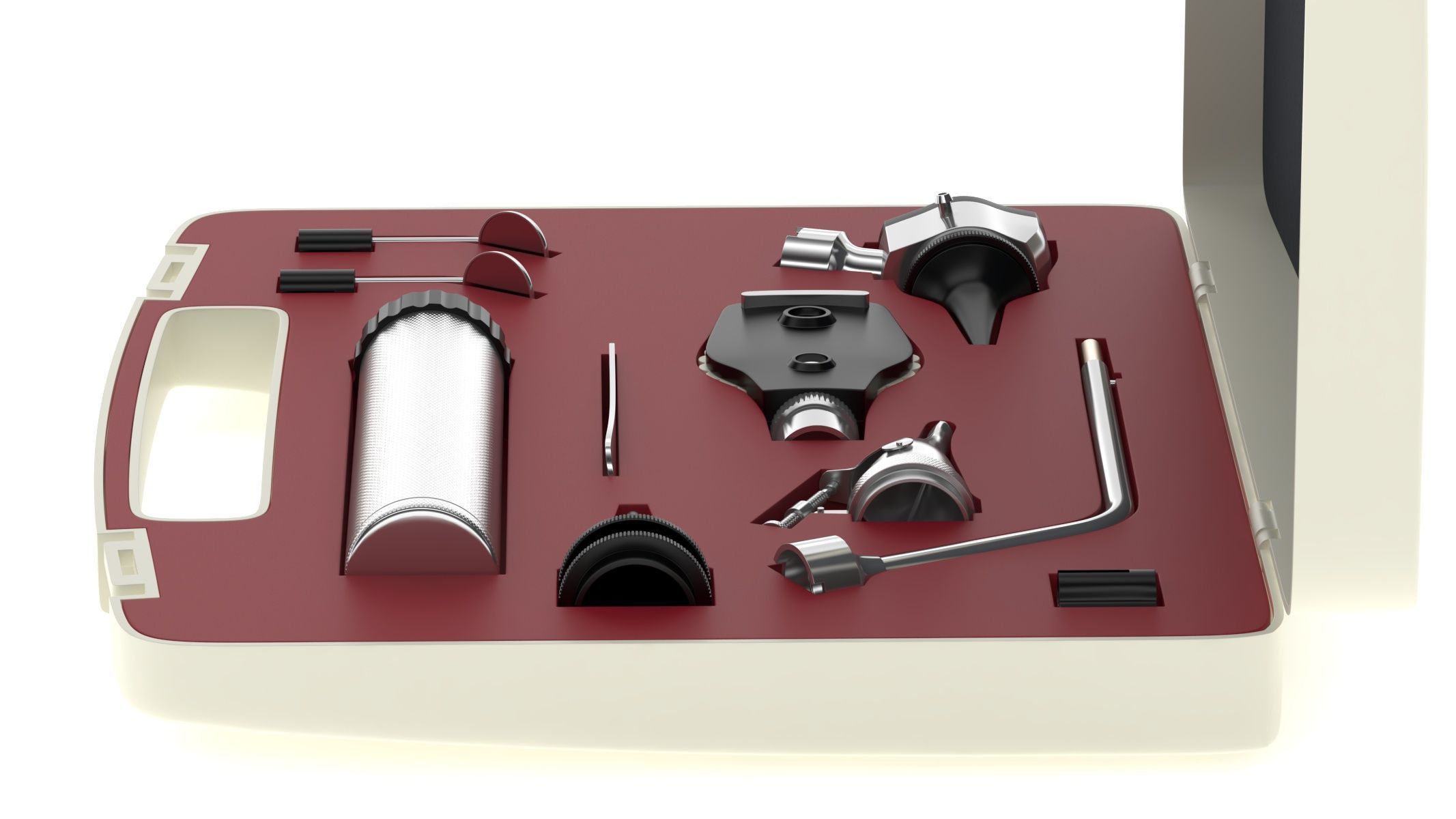 Medical Diagnostic Set 3D model_17