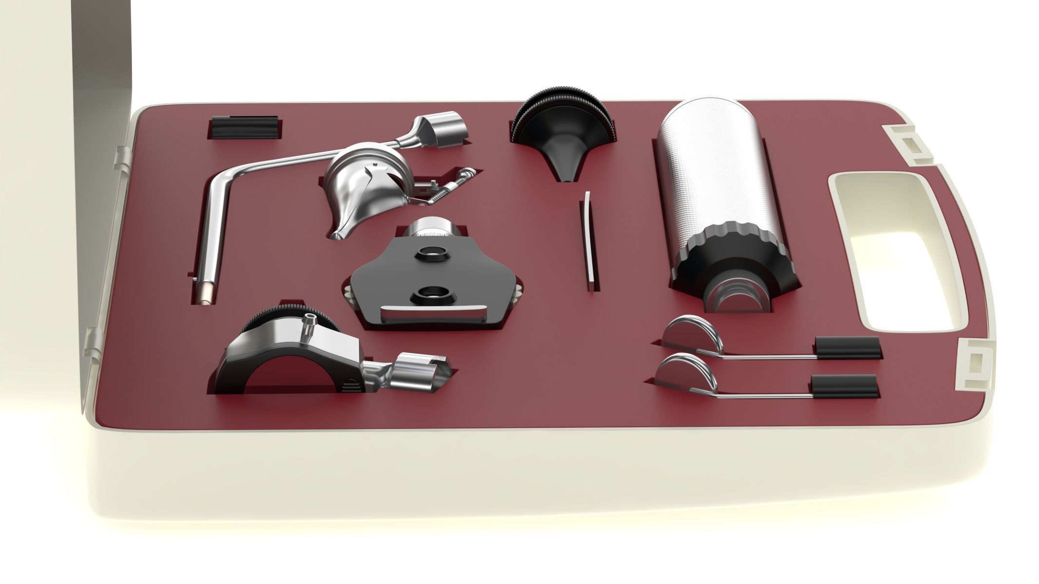 Medical Diagnostic Set 3D model_13