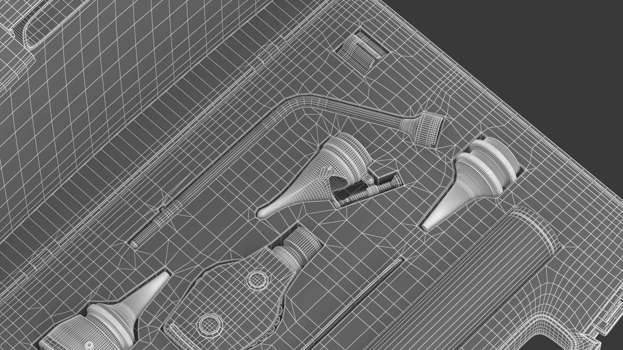 Medical Diagnostic Set 3D model_40