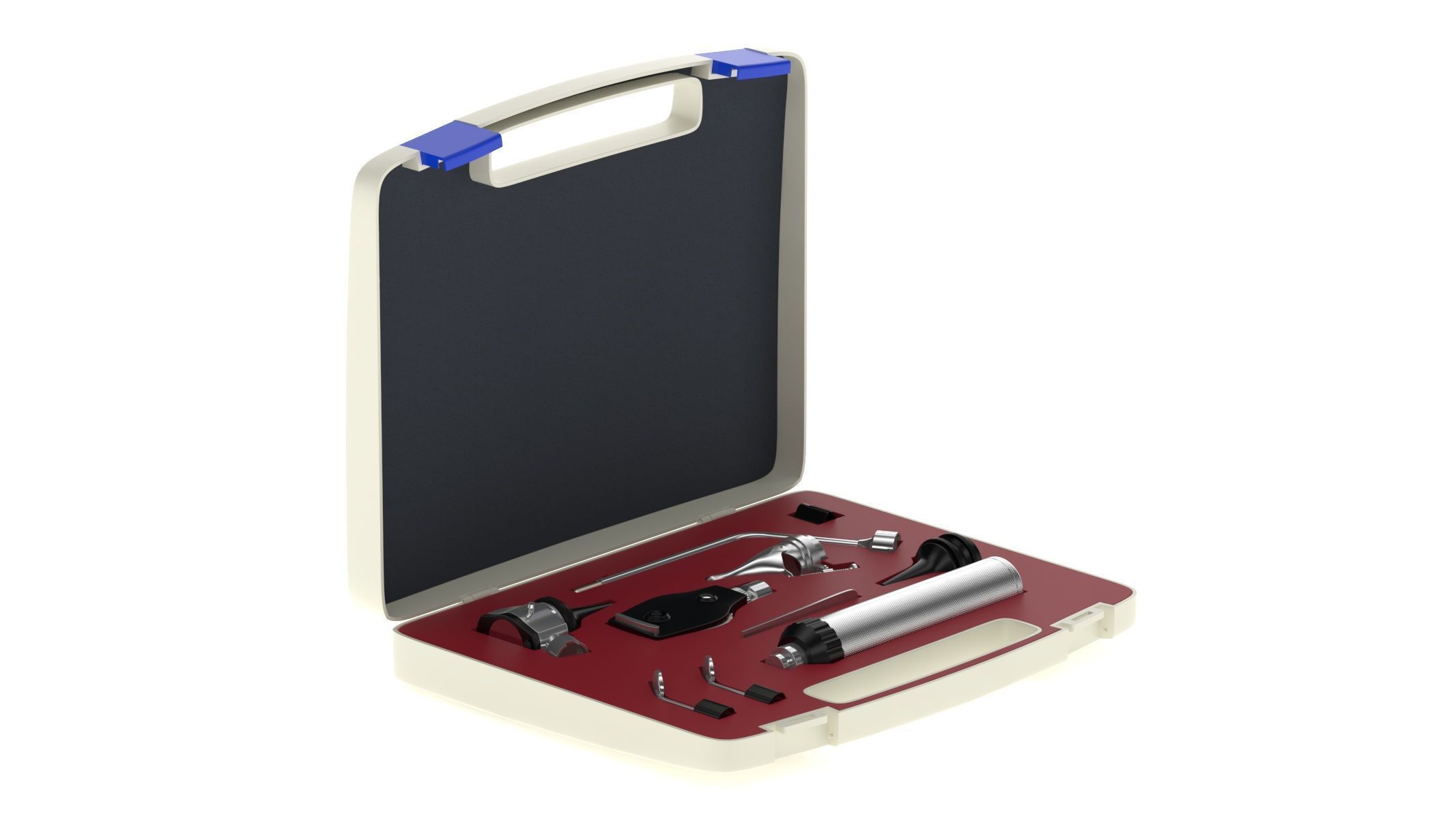 Medical Diagnostic Set 3D model_2