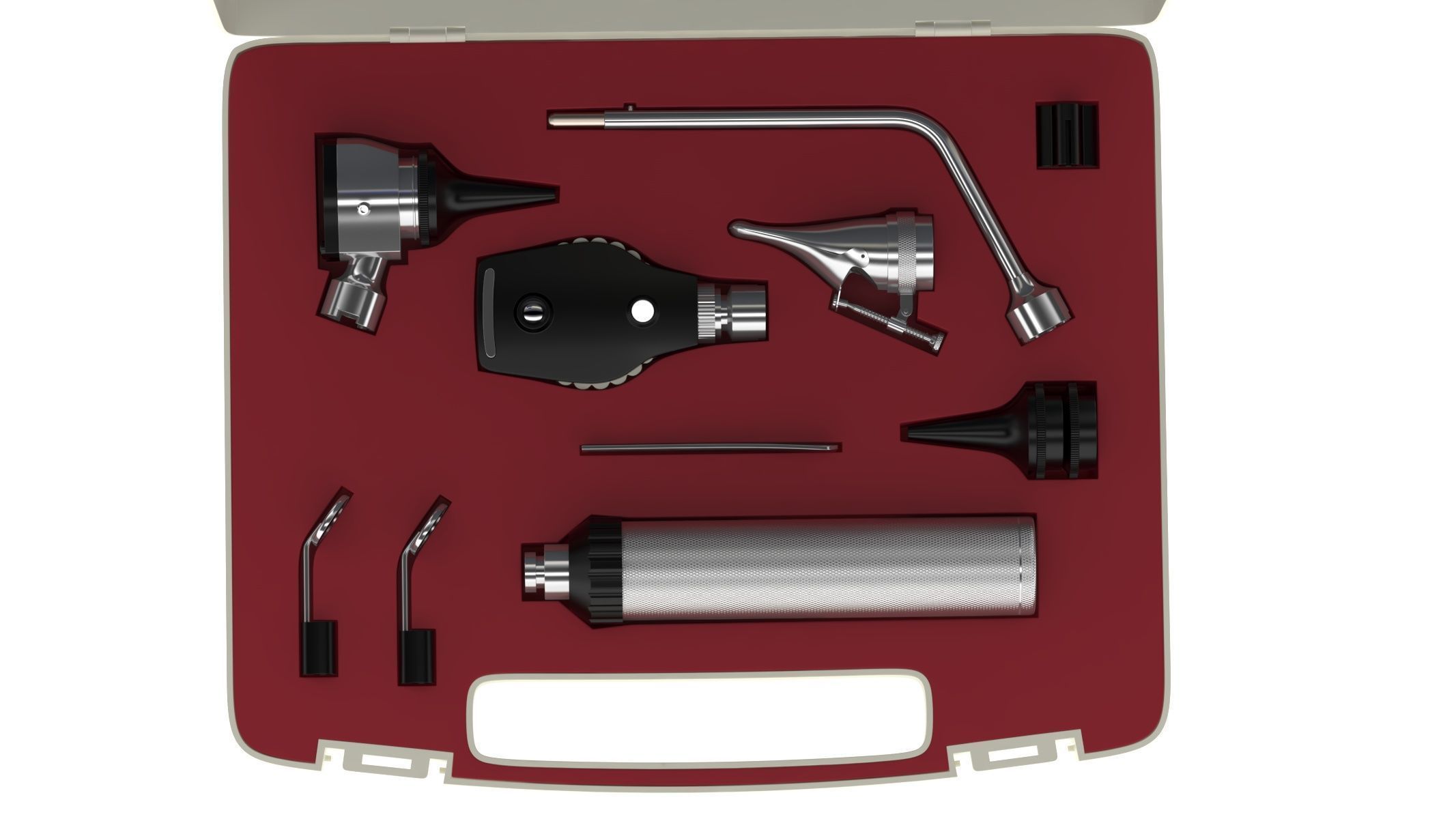 Medical Diagnostic Set 3D model_19