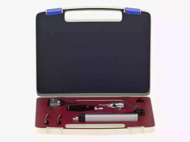 Medical Diagnostic Set 3D model