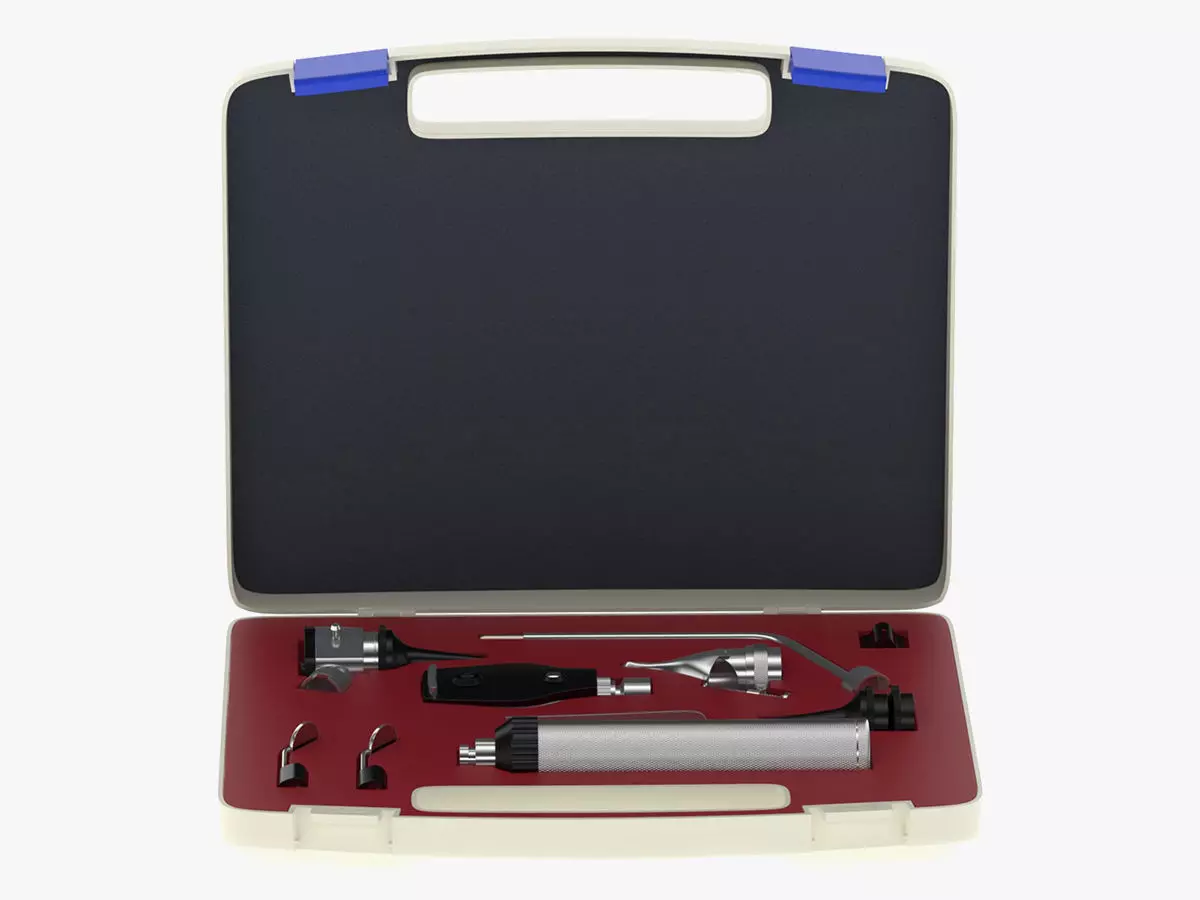 Medical Diagnostic Set 3D model_0