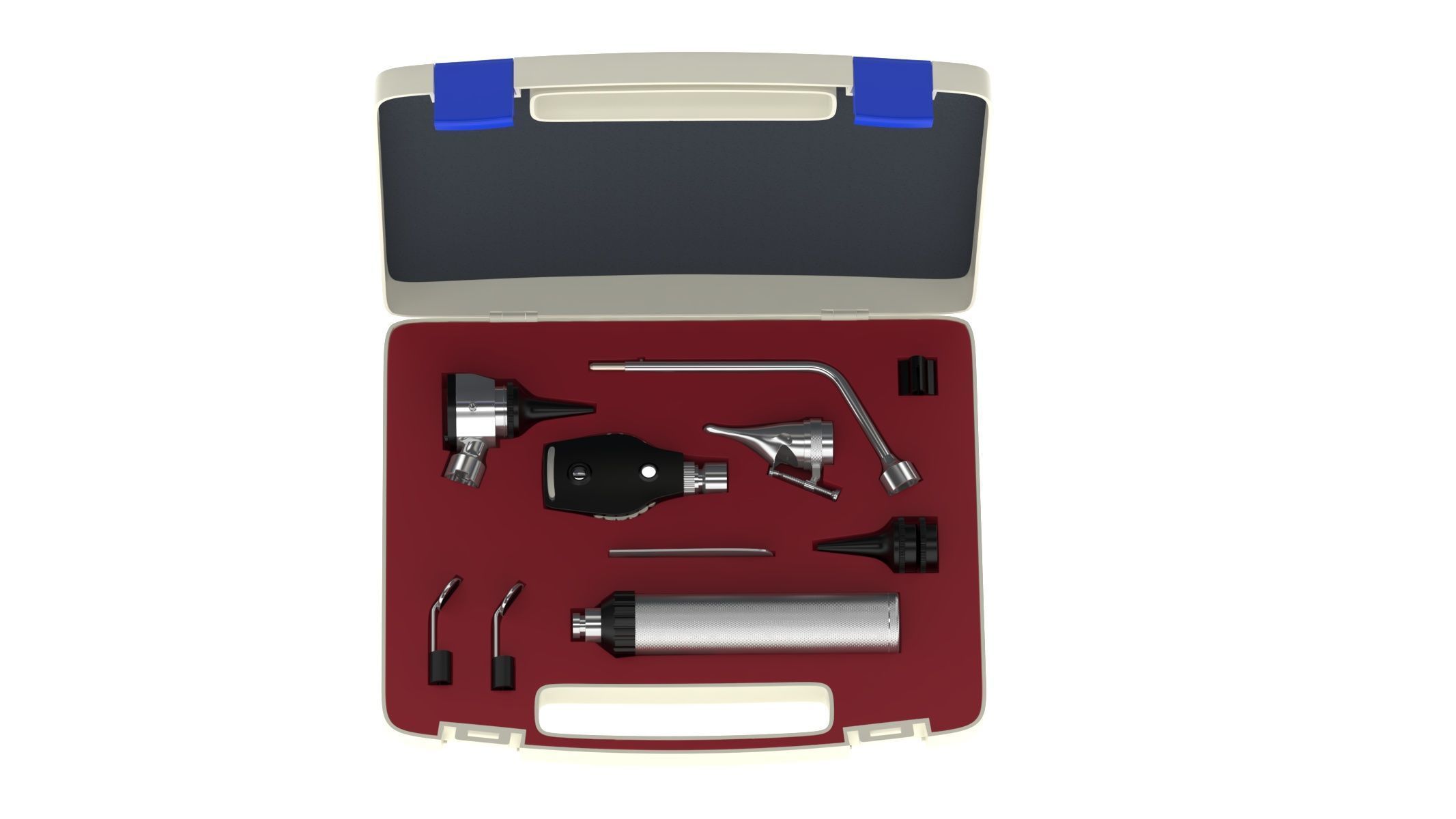 Medical Diagnostic Set 3D model_9