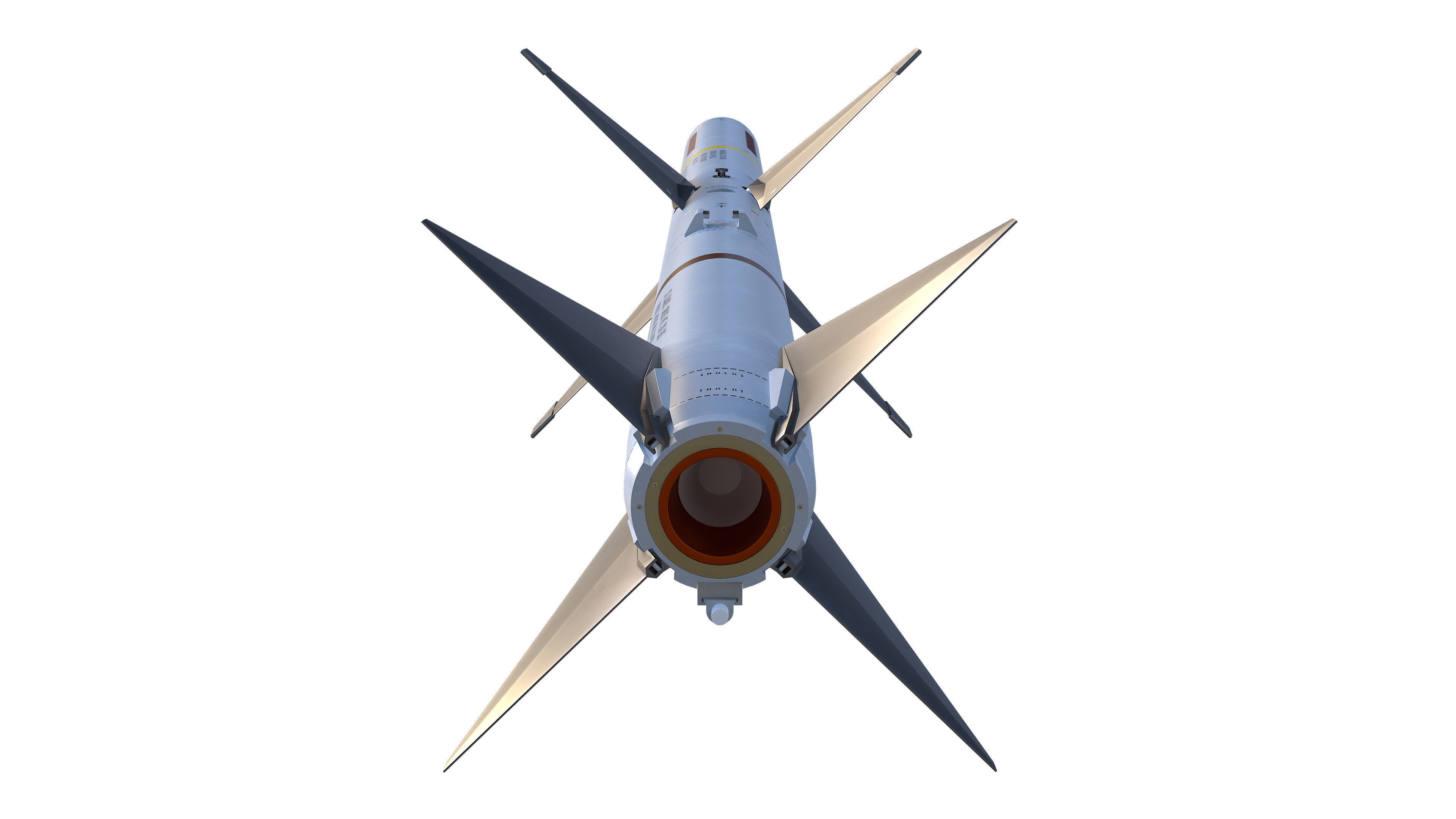 AIM-7 Sparrow 3D model_6