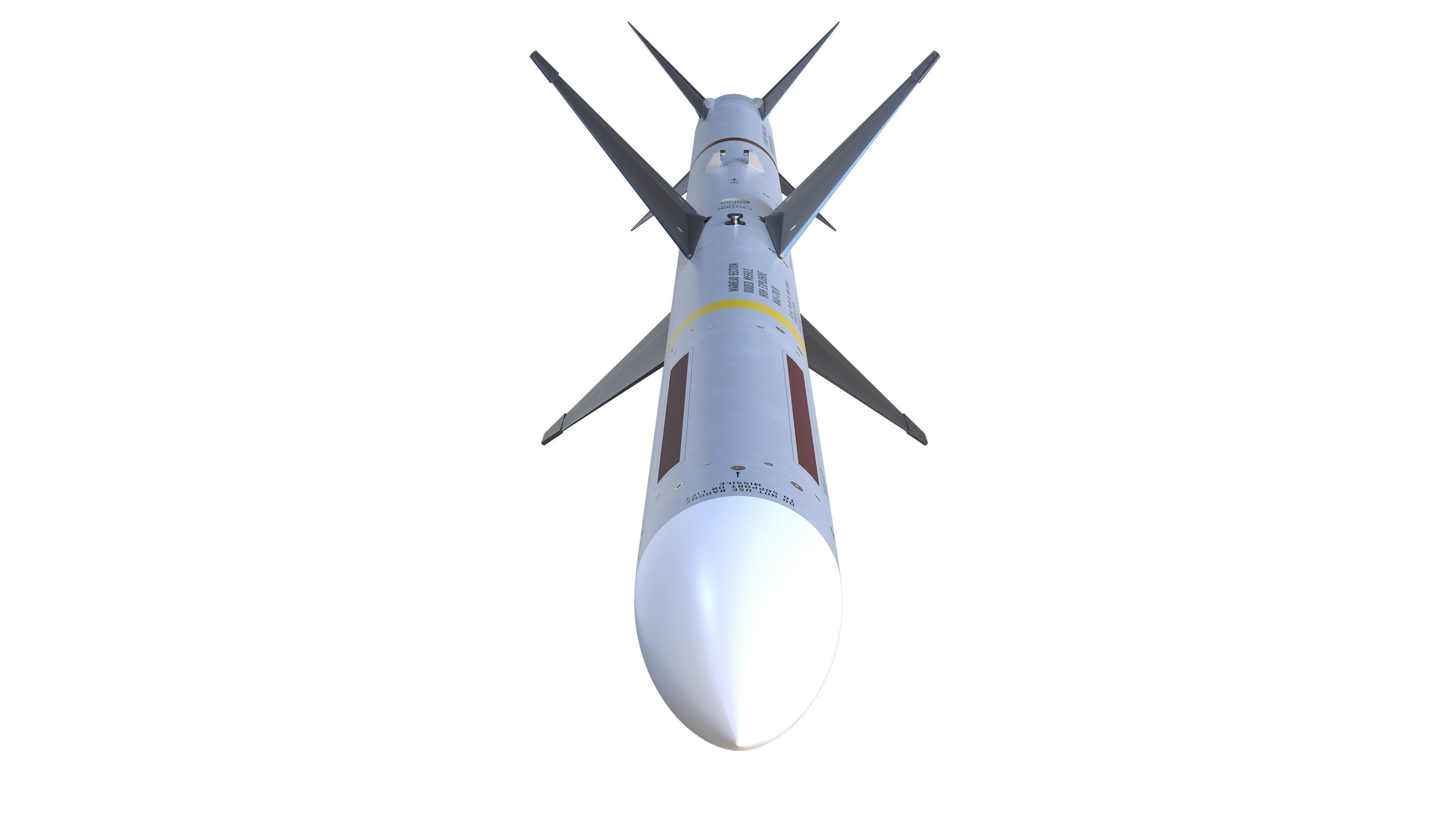 AIM-7 Sparrow 3D model_4