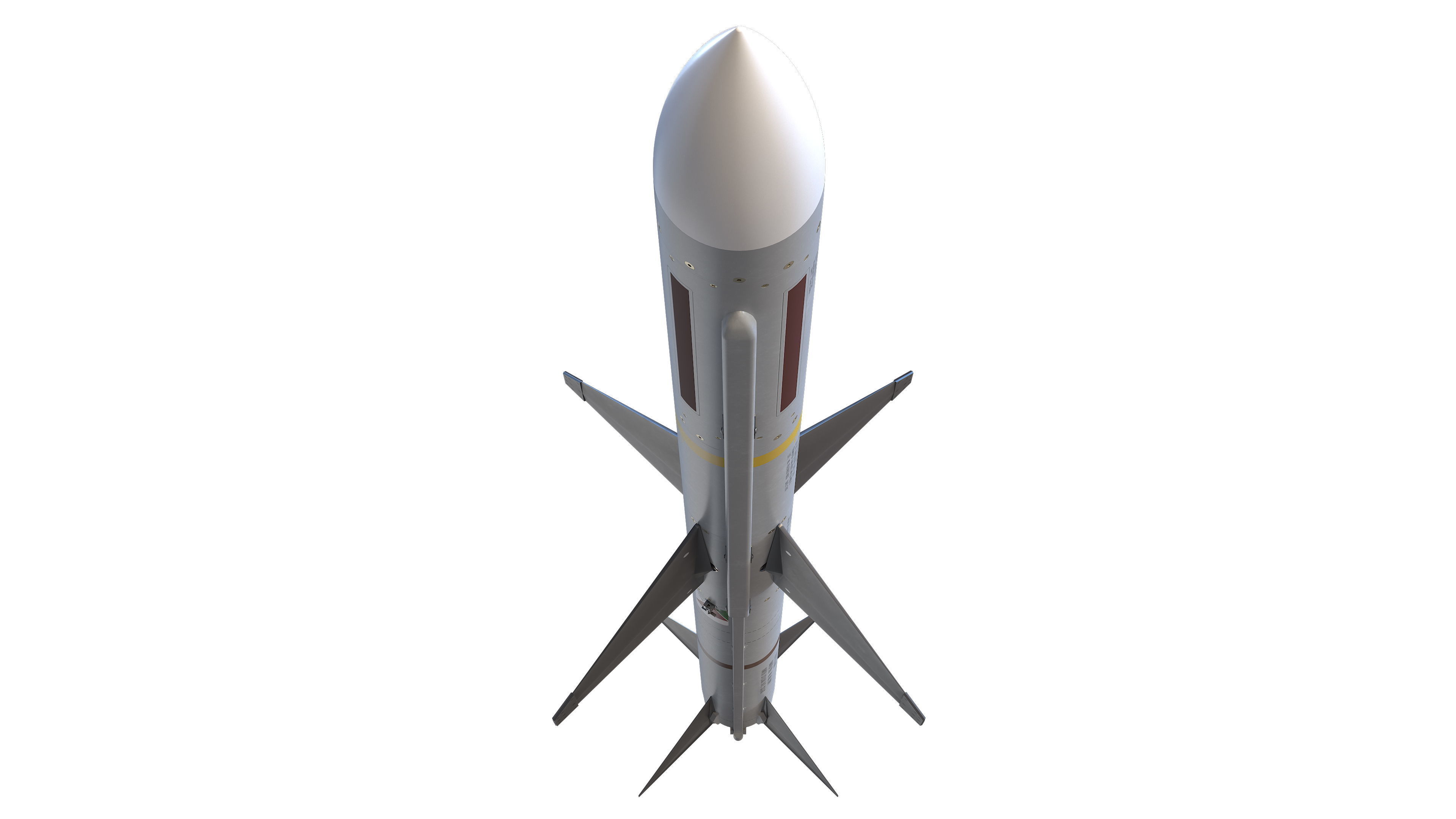 AIM-7 Sparrow 3D model_7