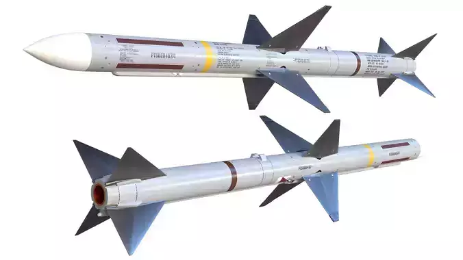 AIM-7 Sparrow 3D model
