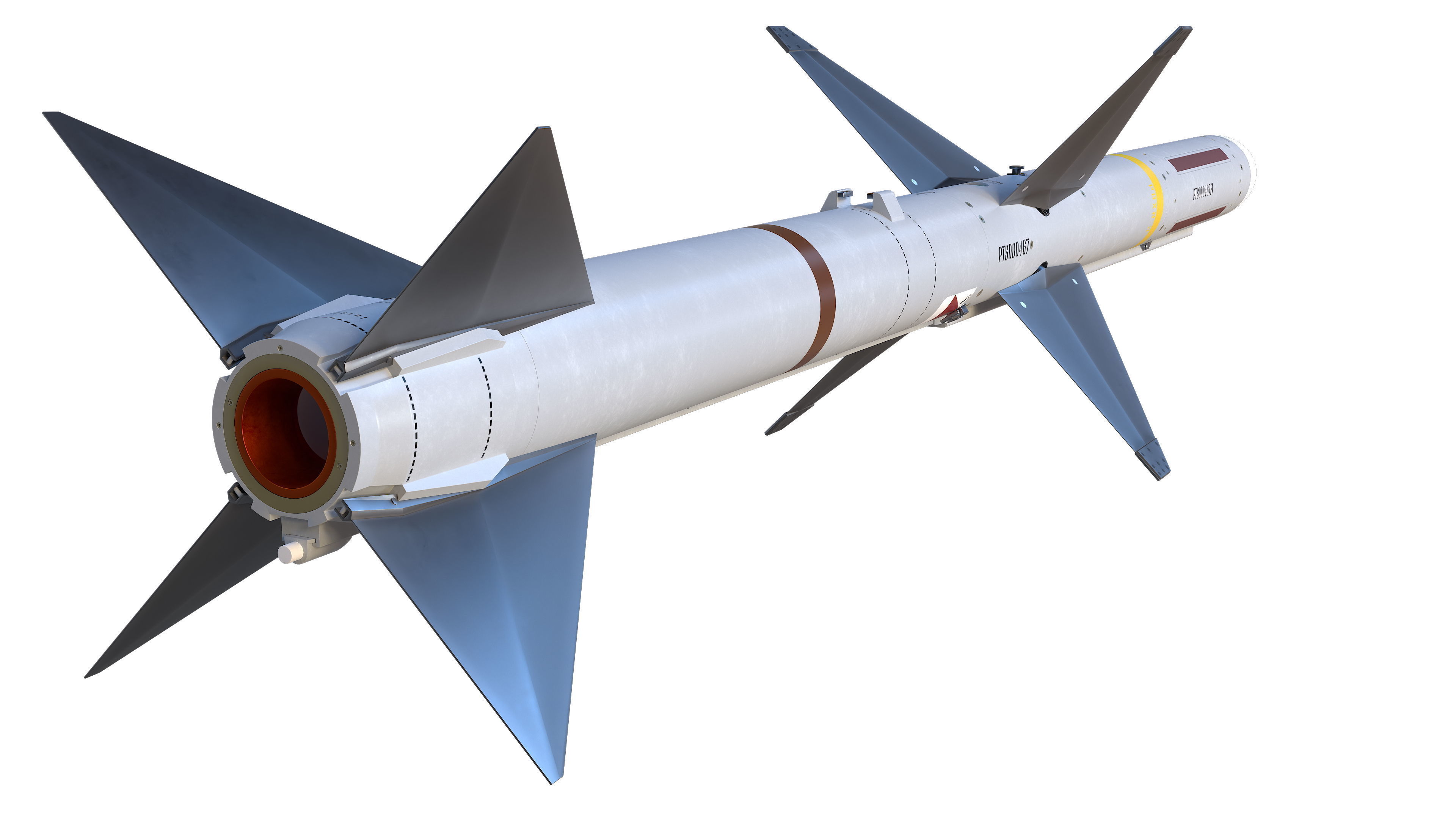AIM-7 Sparrow 3D model_3