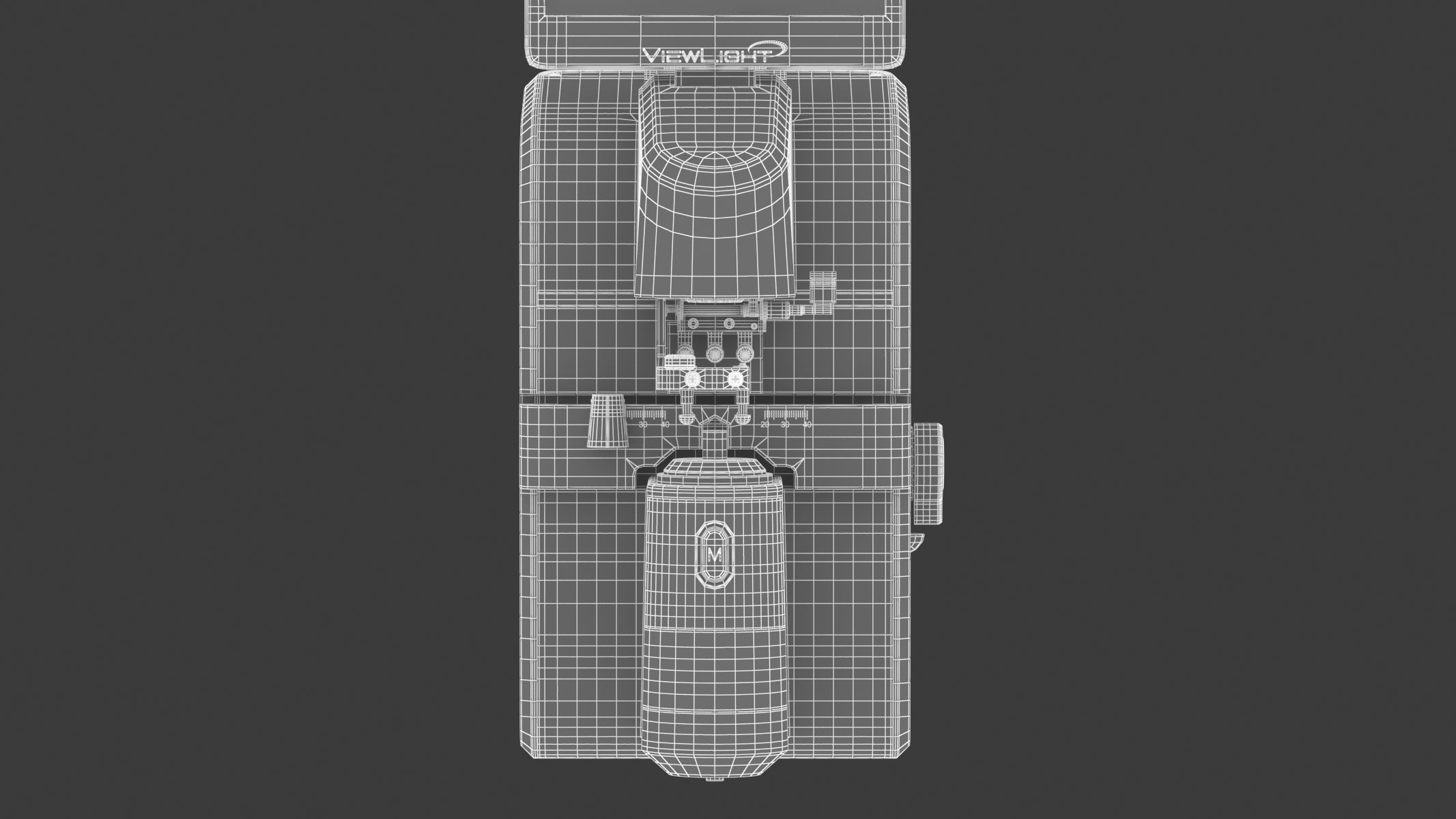 Medical Digital Lensmeter 3D model_32