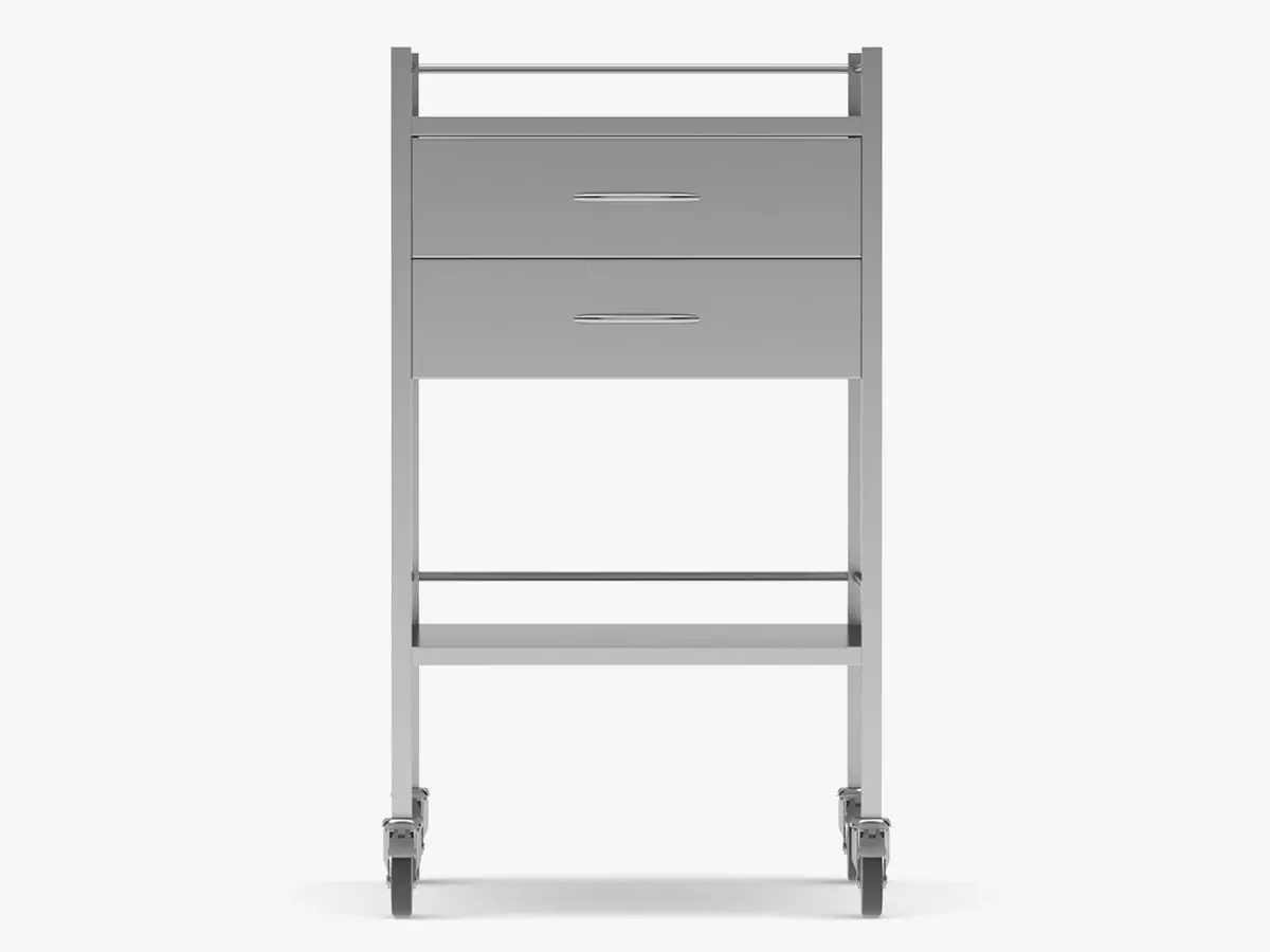 Medical Dressing Trolley 3D model