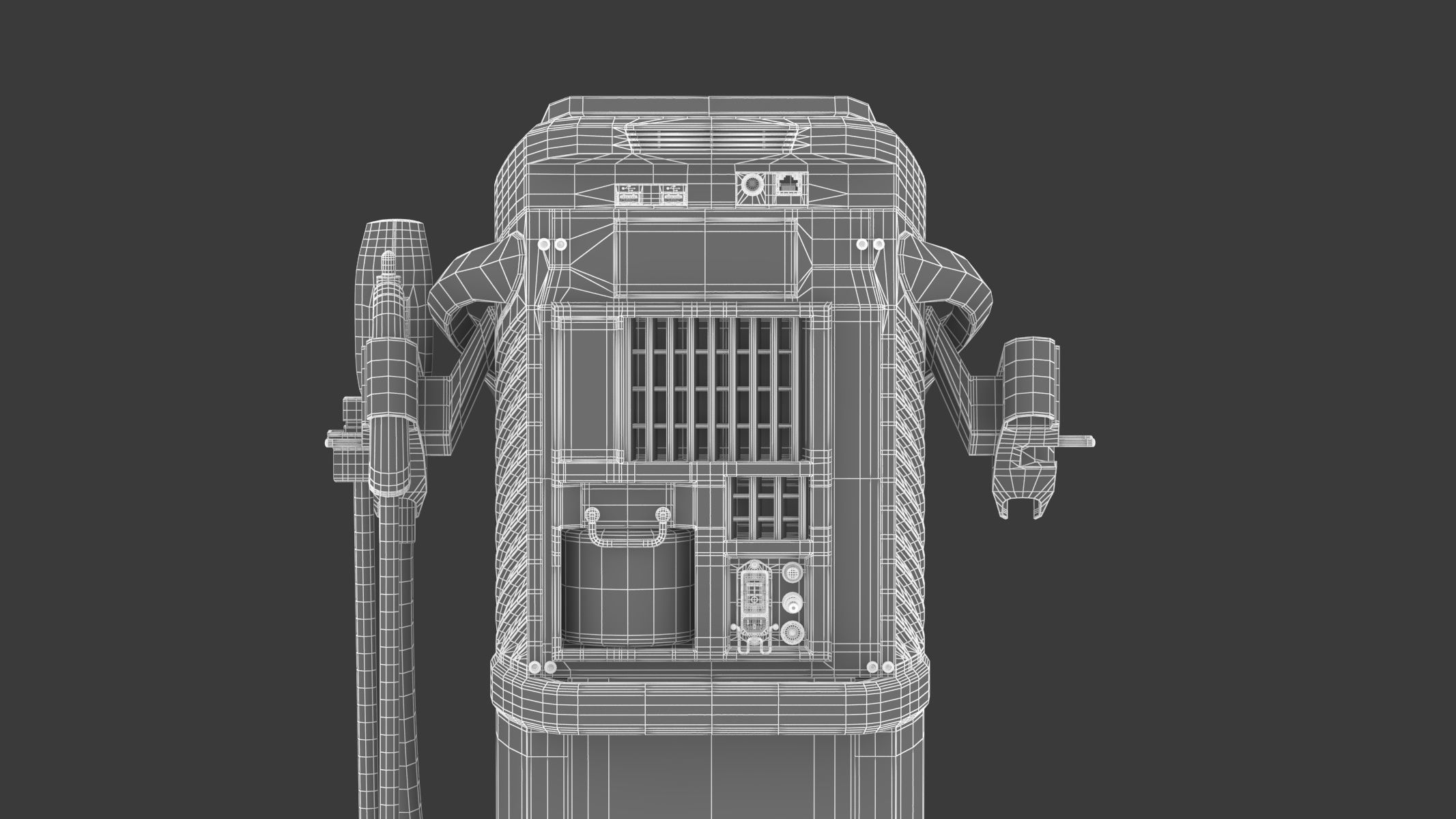 Medical Dry Eye Treatment System 3D model_35