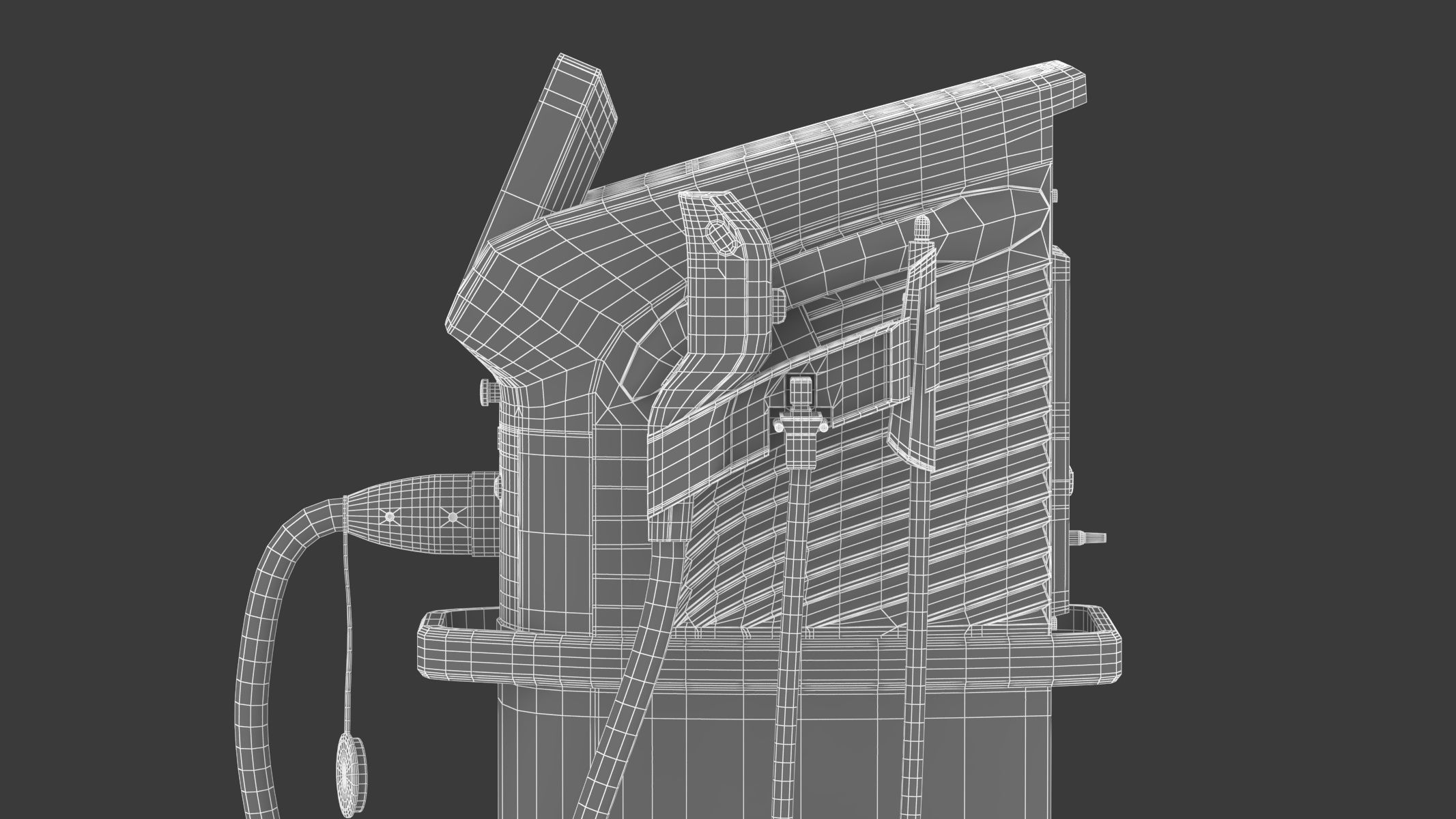 Medical Dry Eye Treatment System 3D model_37