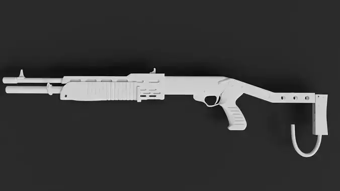 Sub-D Model Spas-12 No Textures