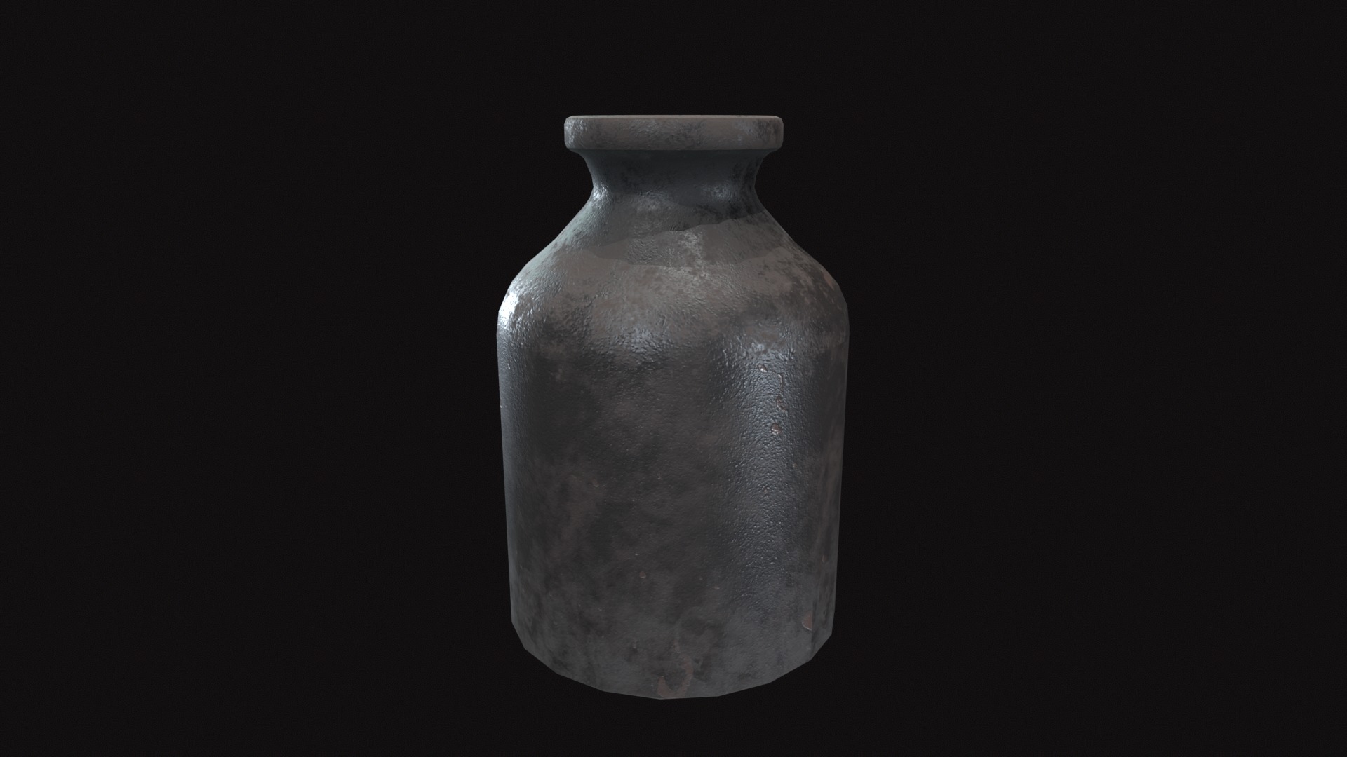 Medieval Jar V03 Low-poly 3D model_6