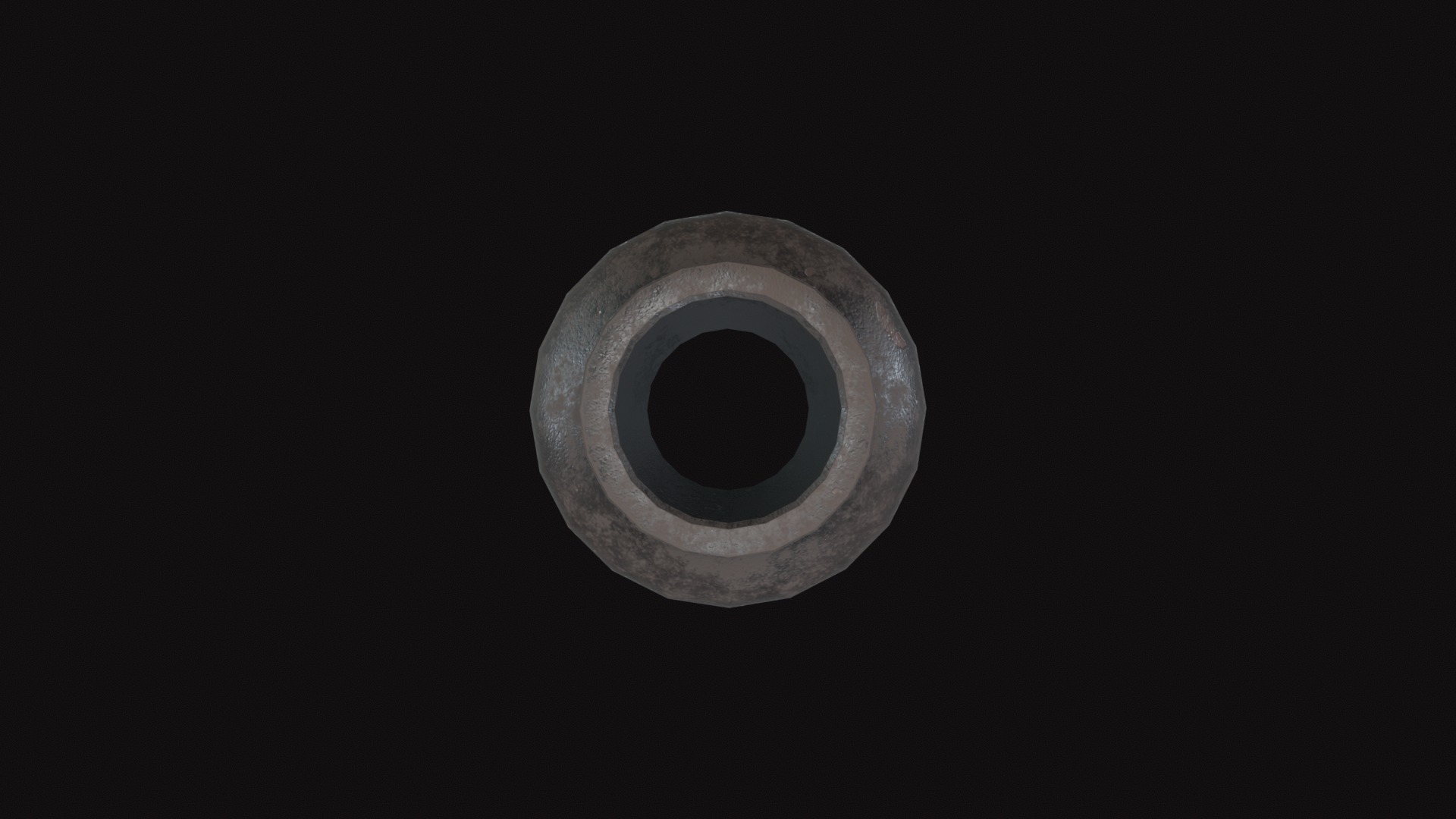 Medieval Jar V03 Low-poly 3D model_8