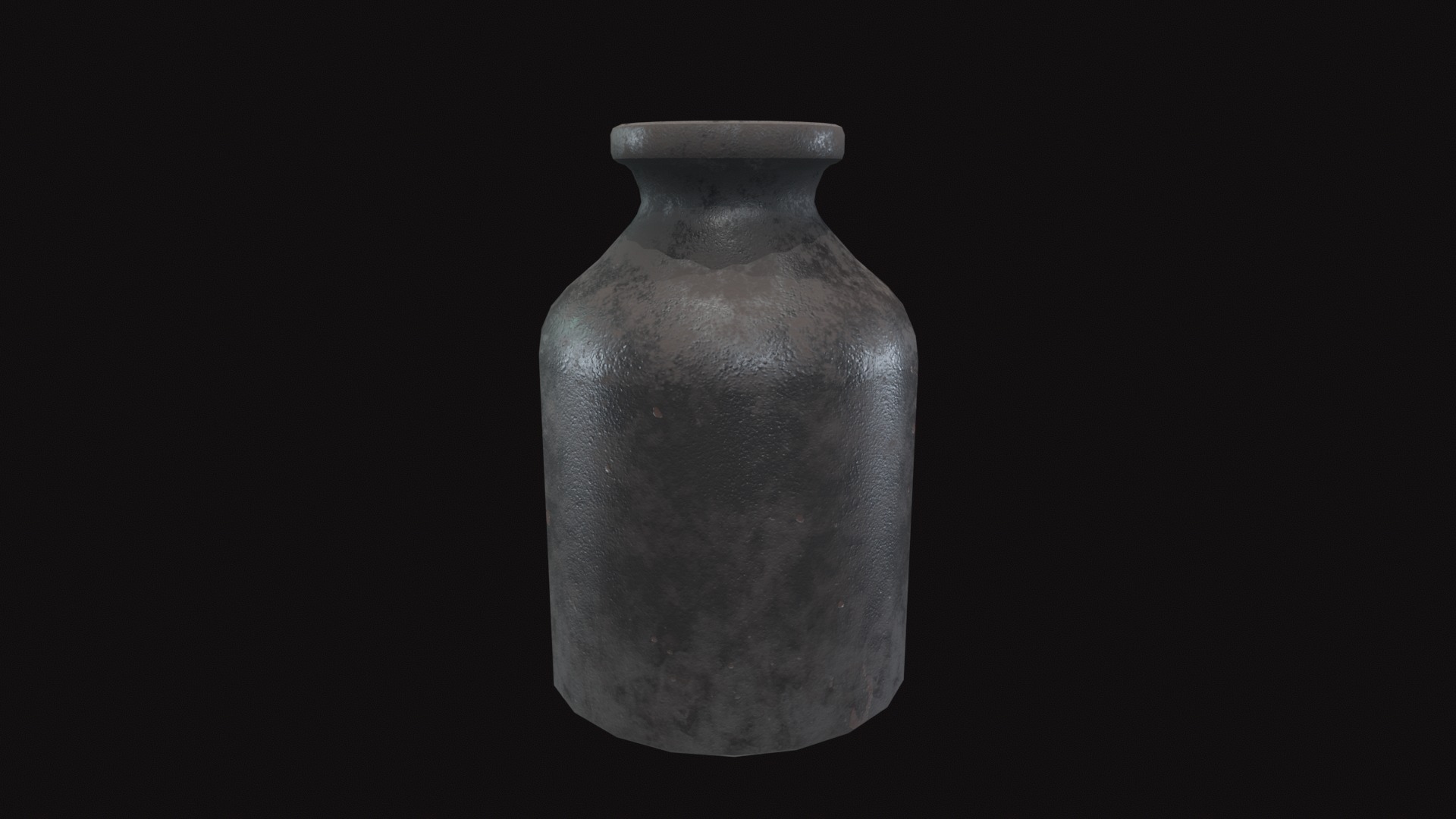 Medieval Jar V03 Low-poly 3D model_4
