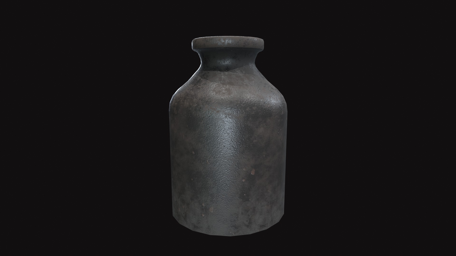 Medieval Jar V03 Low-poly 3D model_5