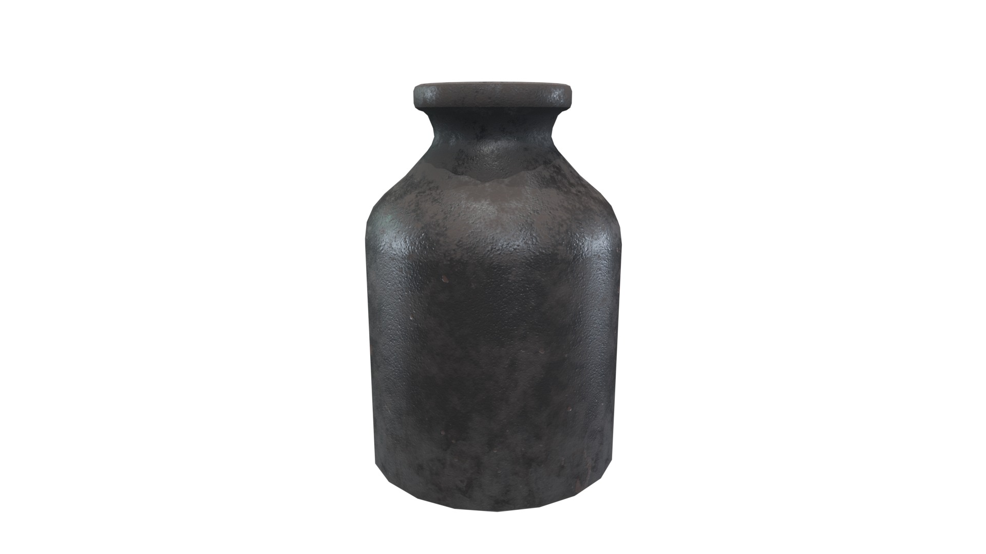 Medieval Jar V03 Low-poly 3D model_9