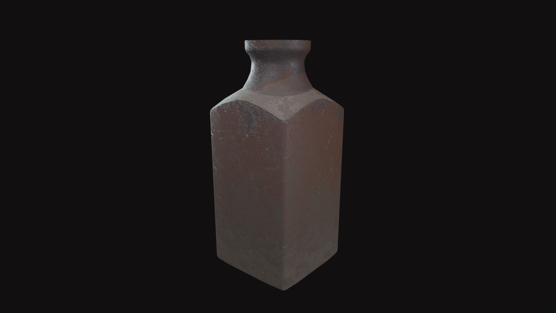 Medieval Jar V07 Low-poly 3D model_6