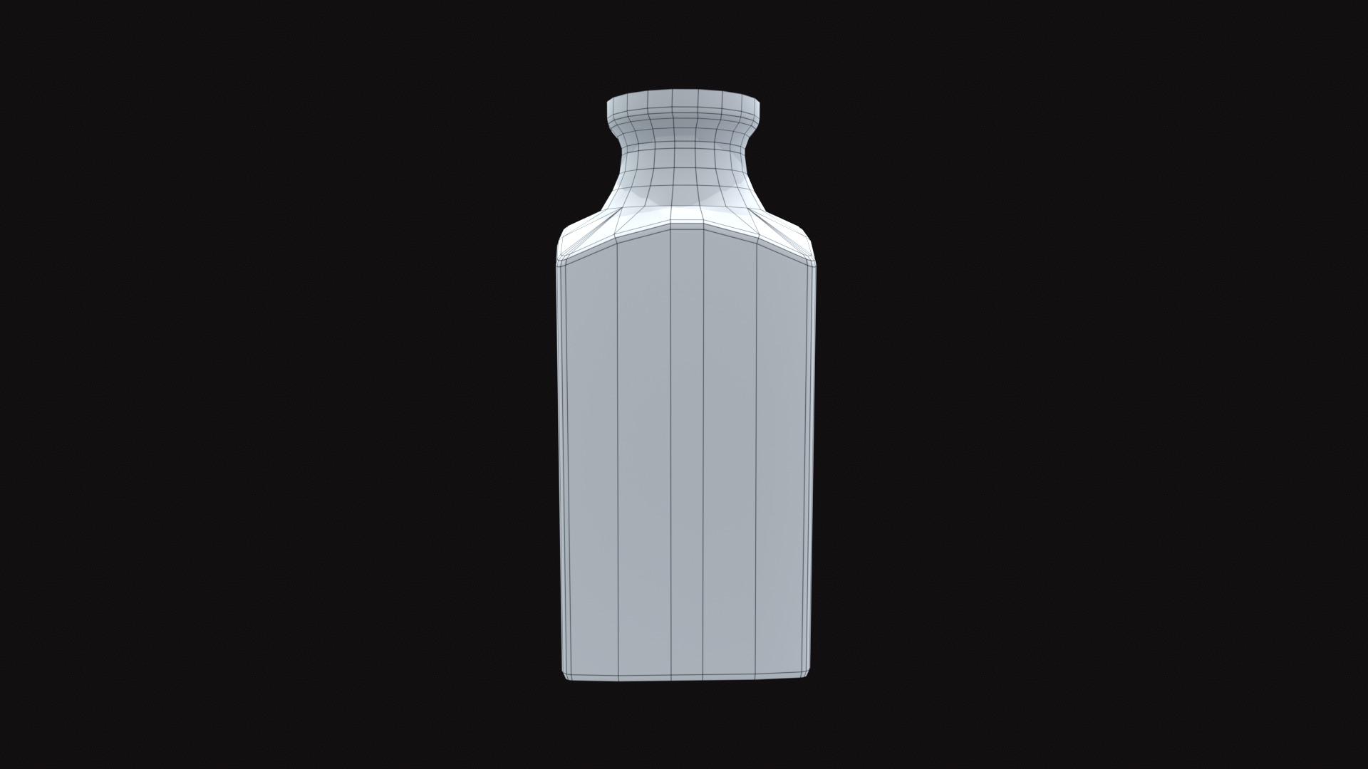 Medieval Jar V07 Low-poly 3D model_10