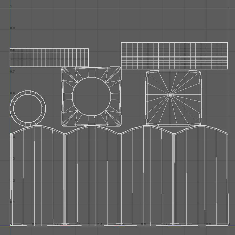 Medieval Jar V07 Low-poly 3D model_11