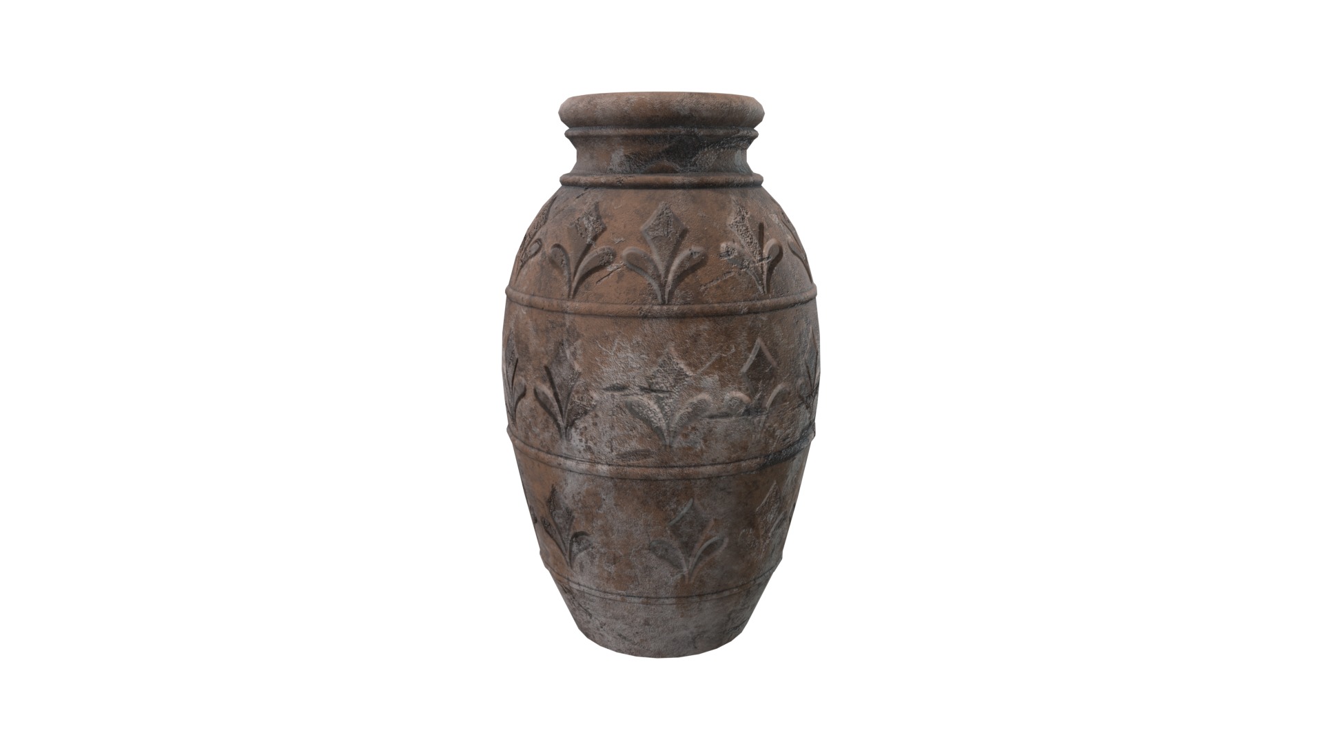 Medieval Pottery Low-poly 3D model_9