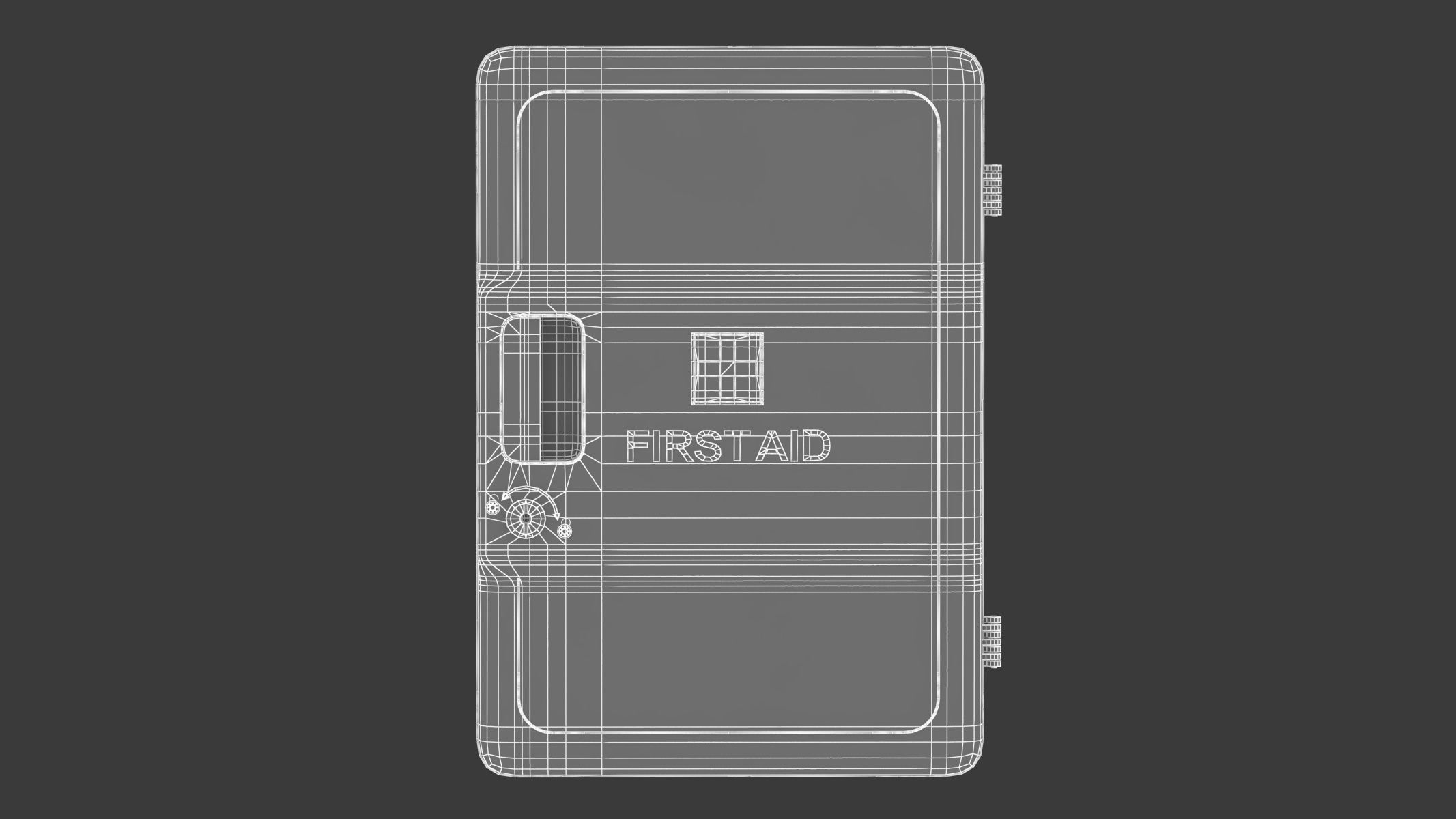Medical First Aid Kit 3D model_14