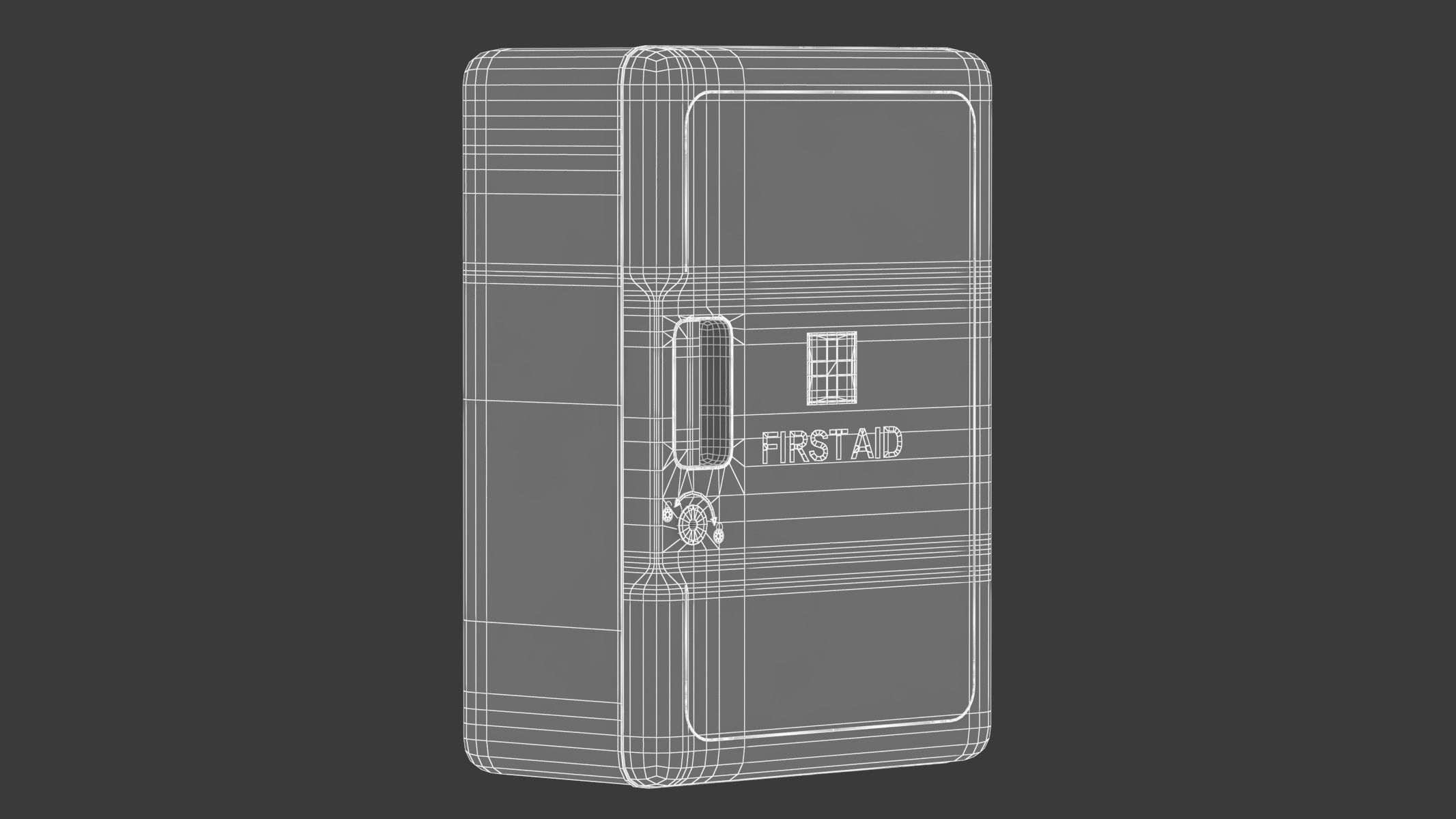 Medical First Aid Kit 3D model_13