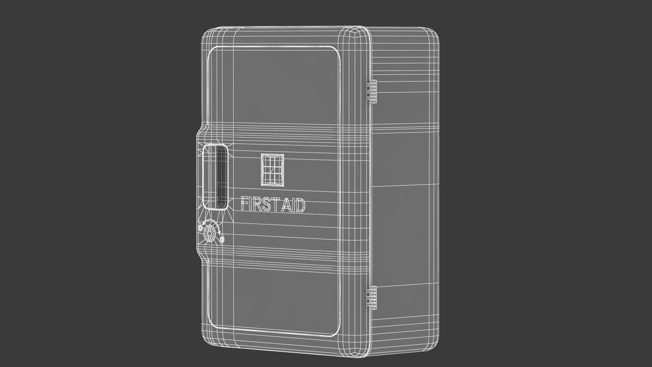 Medical First Aid Kit 3D model_16