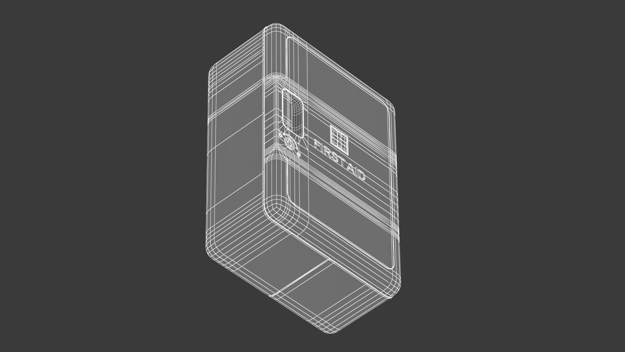 Medical First Aid Kit 3D model_19